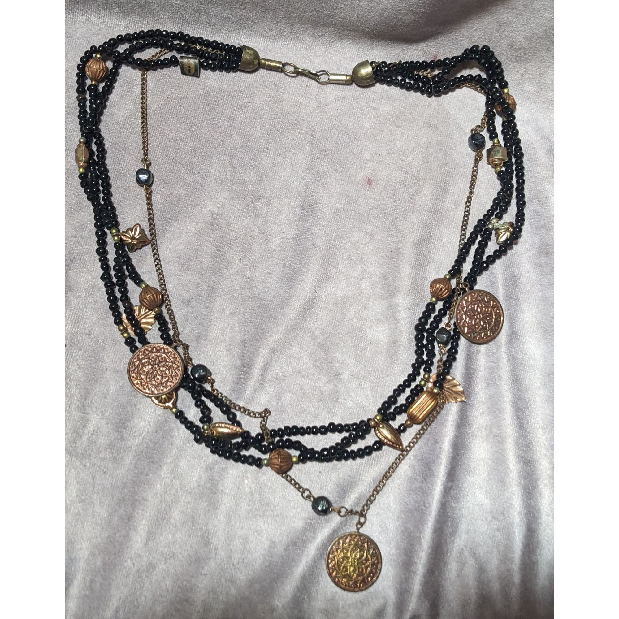Other Bohemian Indie Multilayer Bead And Charm Necklace Size ONE SIZE - 7 Thumbnail