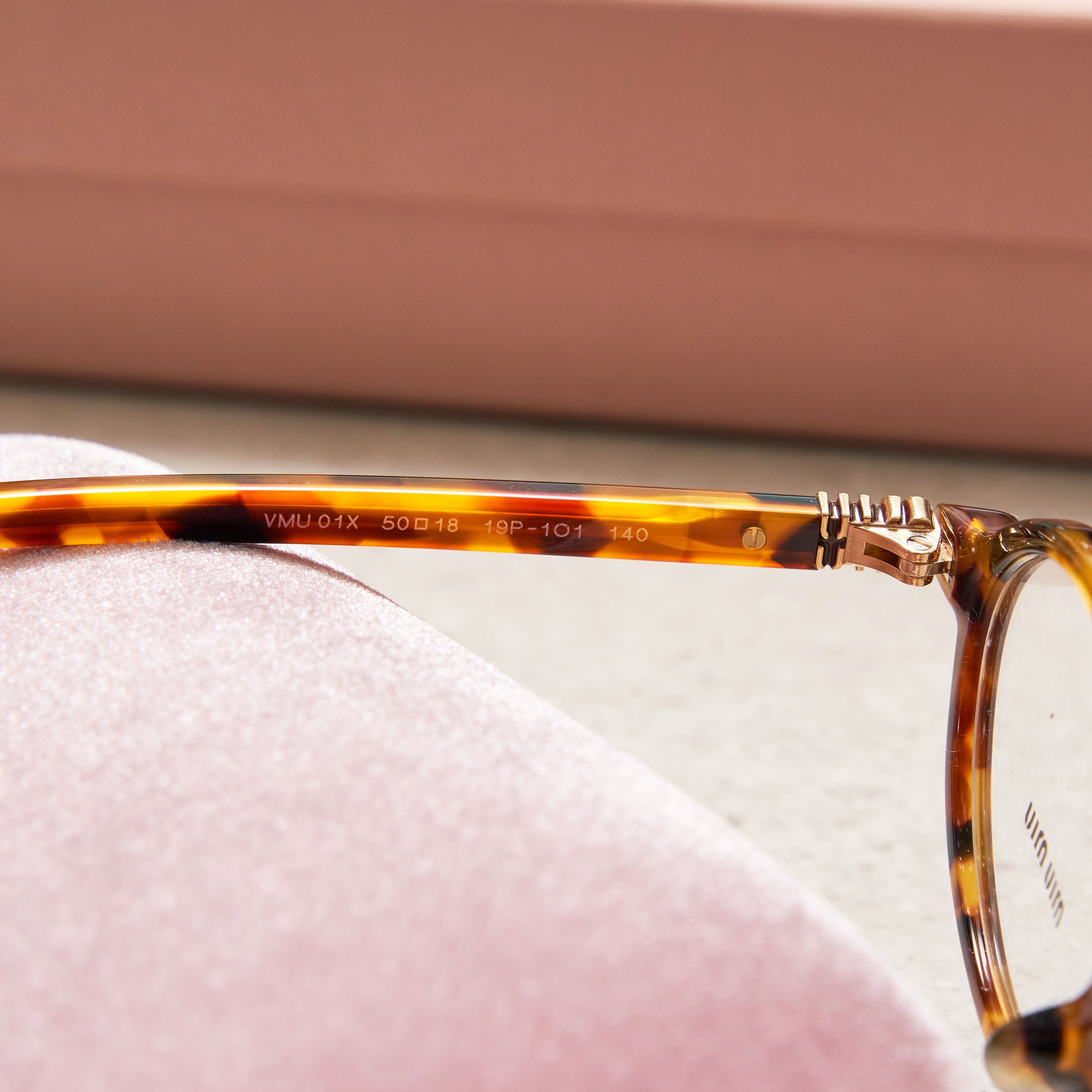 Miu Miu MIU MIU MU 01XV 19P1O1 Eyewear HAVANA Size ONE SIZE - 6 Thumbnail