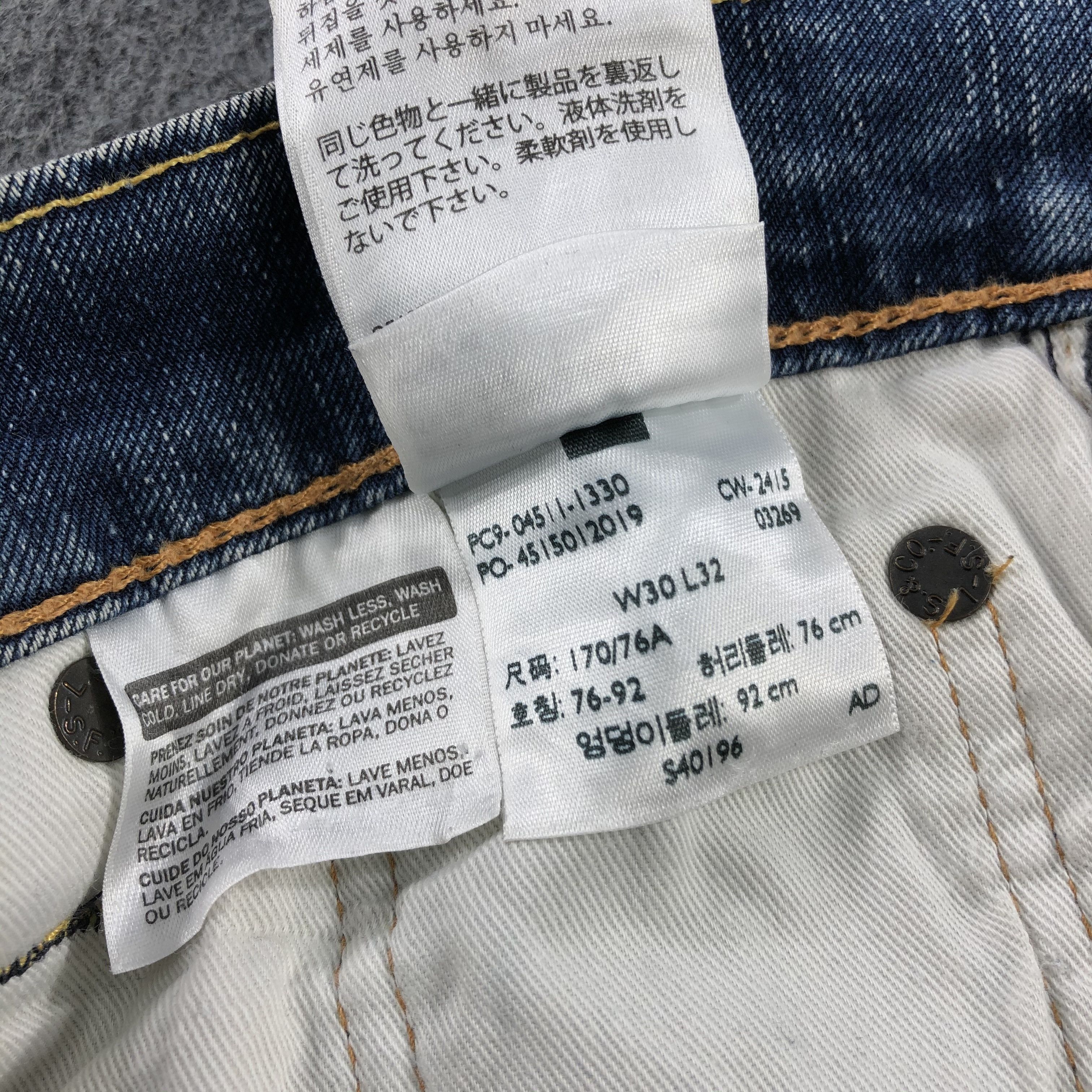Levi's Vintage Levis 511 Earth Tone Jeans-J1879 Size US 31 - 12 Thumbnail
