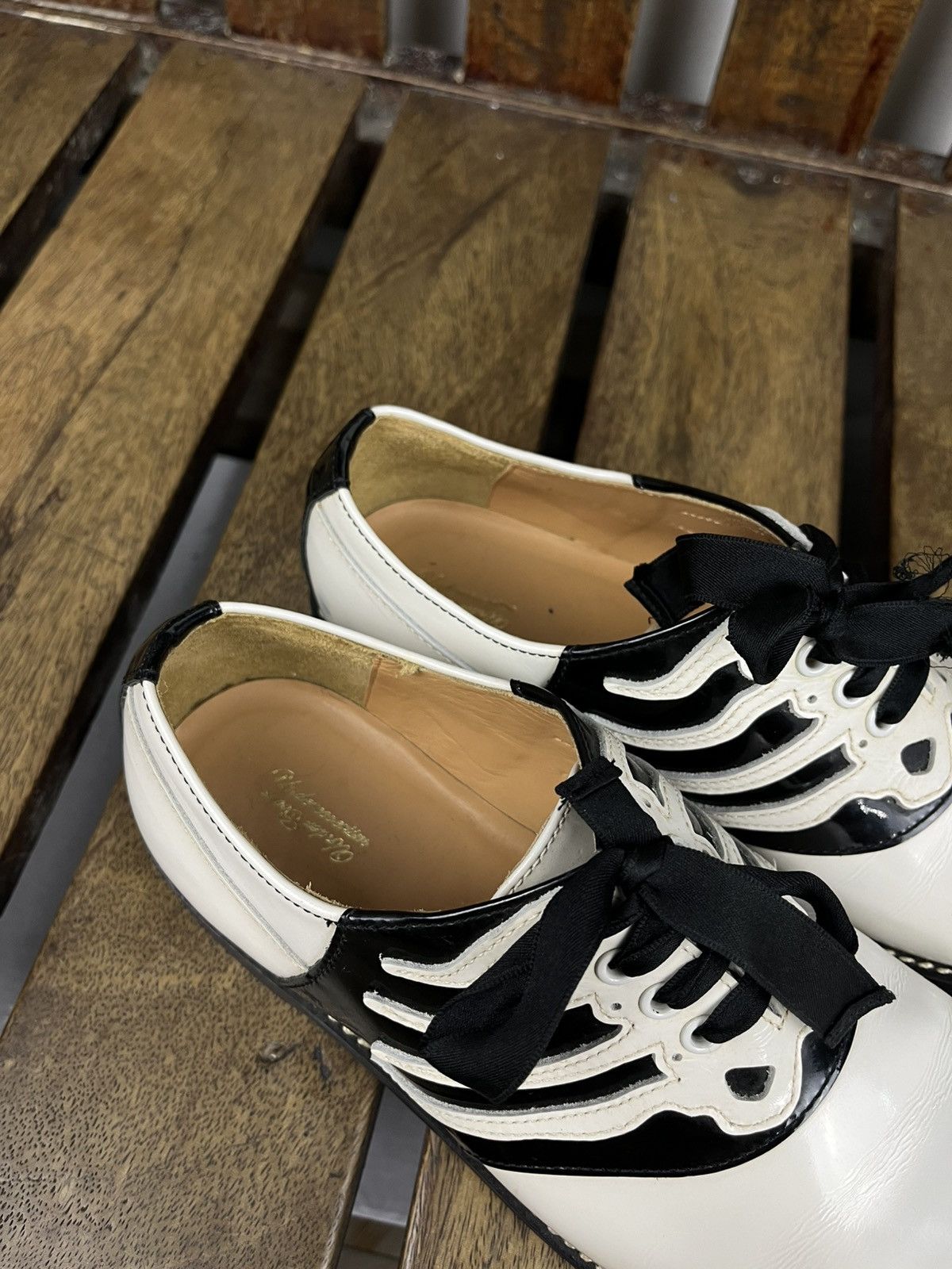Undercover Undercover AW13 “ANATOMICOUTURE” Skeleton Lace-Up Shoes Size US 6 / EU 39 - 12 Thumbnail