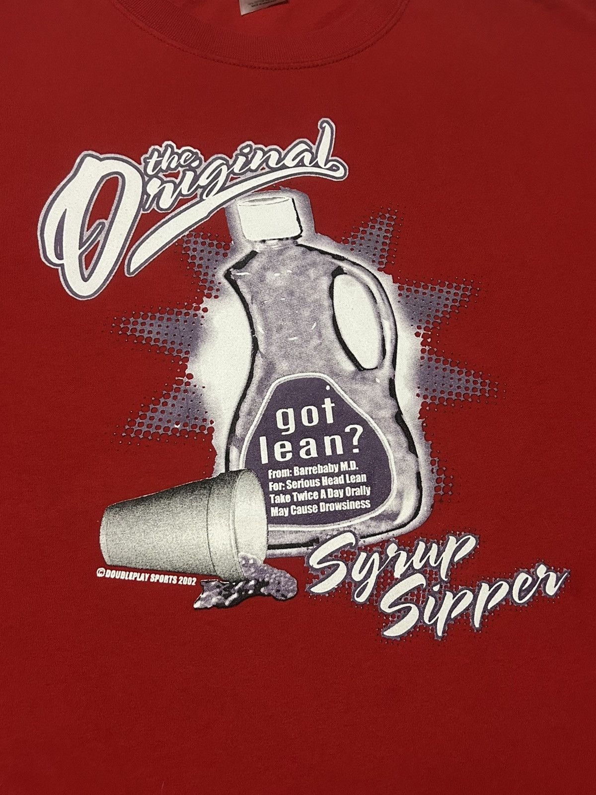Vintage 02 Big Moe Barre Baby ‘Original Syrup Sipper’ SUC Texas Tee Size US XL / EU 56 / 4 - 1 Thumbnail