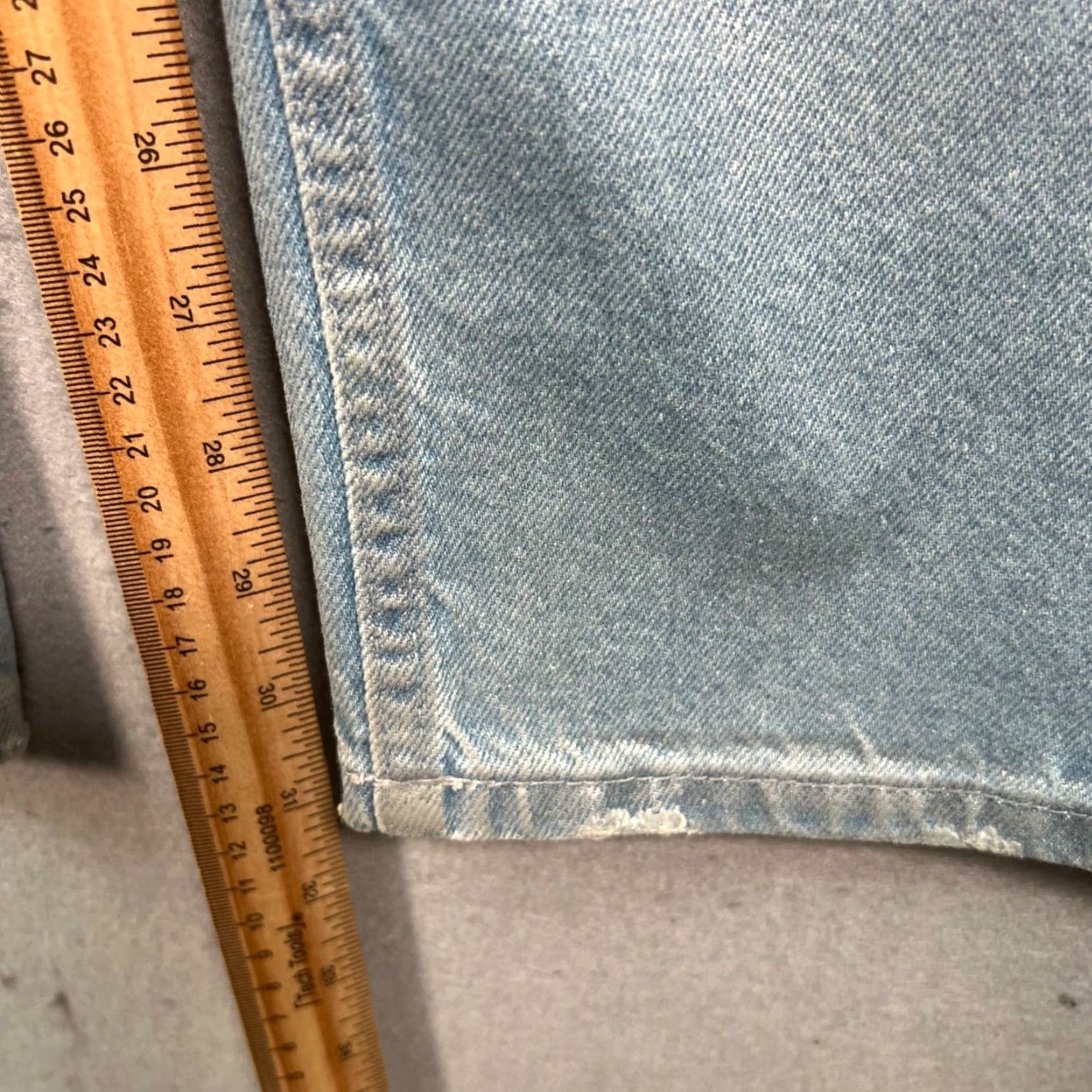 Vintage Pull&Bear Jeans Womens Size 4 Light Wash High-Waisted Straight Denim Size 27" / US 4 / IT 40 - 6 Thumbnail