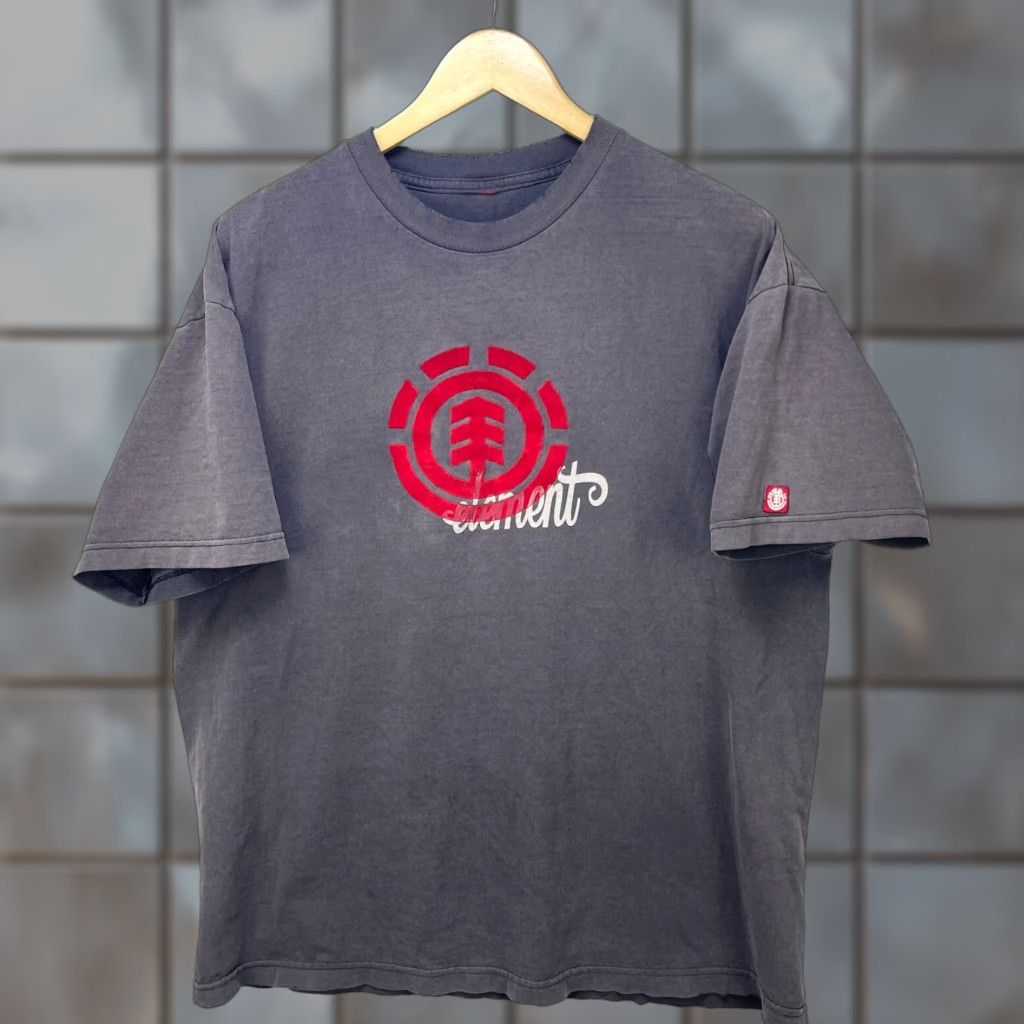 Element VINTAGE Element T-Shirt Men XL Black Skater 90s Sun-Faded Y2K Size US XL / EU 56 / 4 - 1 Thumbnail