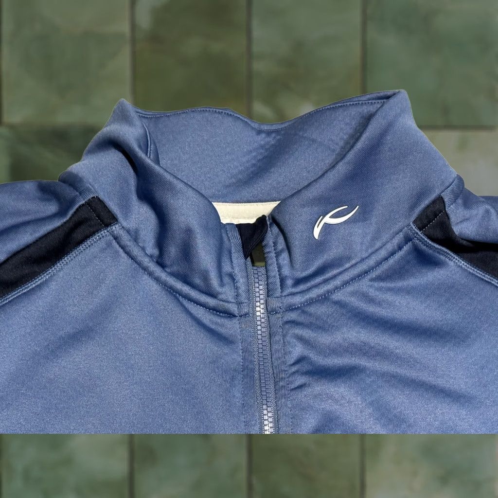 KJUS KJUS Pullover Mens 2XL Blue Black Diamond Fleece Half Zip Ski Raglan Layer Shirt Size US XXL / EU 58 / 5 - 1 Thumbnail