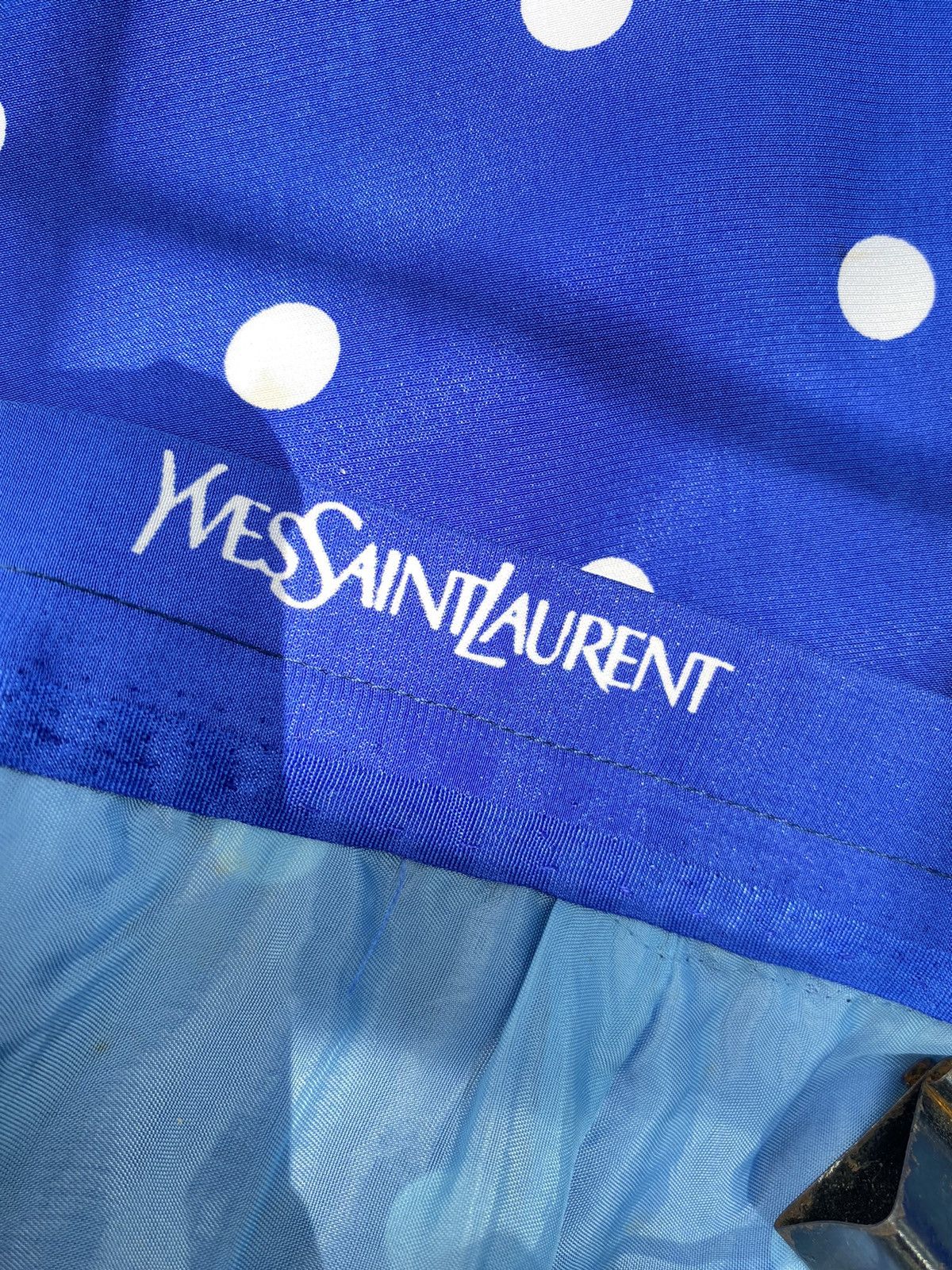 Yves Saint Laurent YSL vintage polka dot skirt