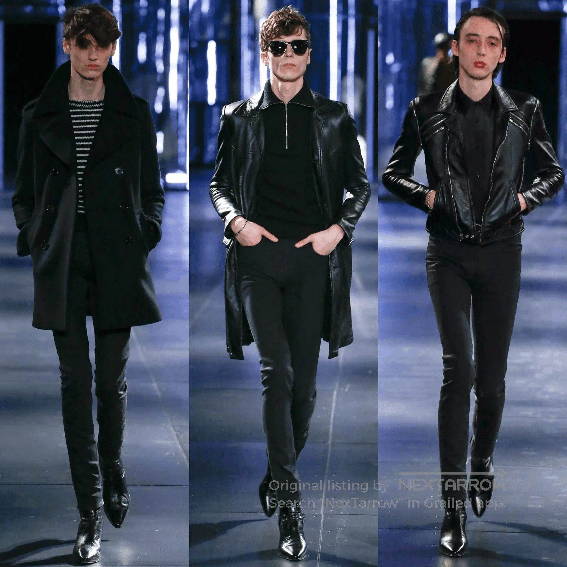 Saint Laurent Paris Saint Laurent Black Skinny Jeans. Size US 32 / EU 48 - 9 Thumbnail