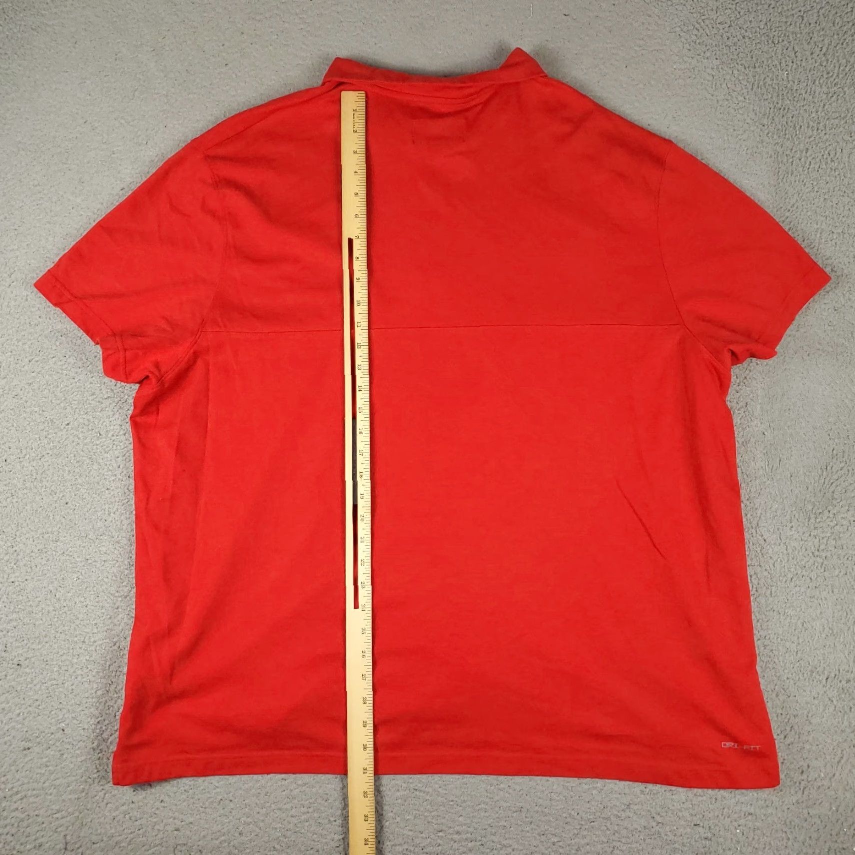 Nike Nike Golf Polo Shirt Mens Size 4XL Red Size US XXL / EU 58 / 5 - 4 Thumbnail