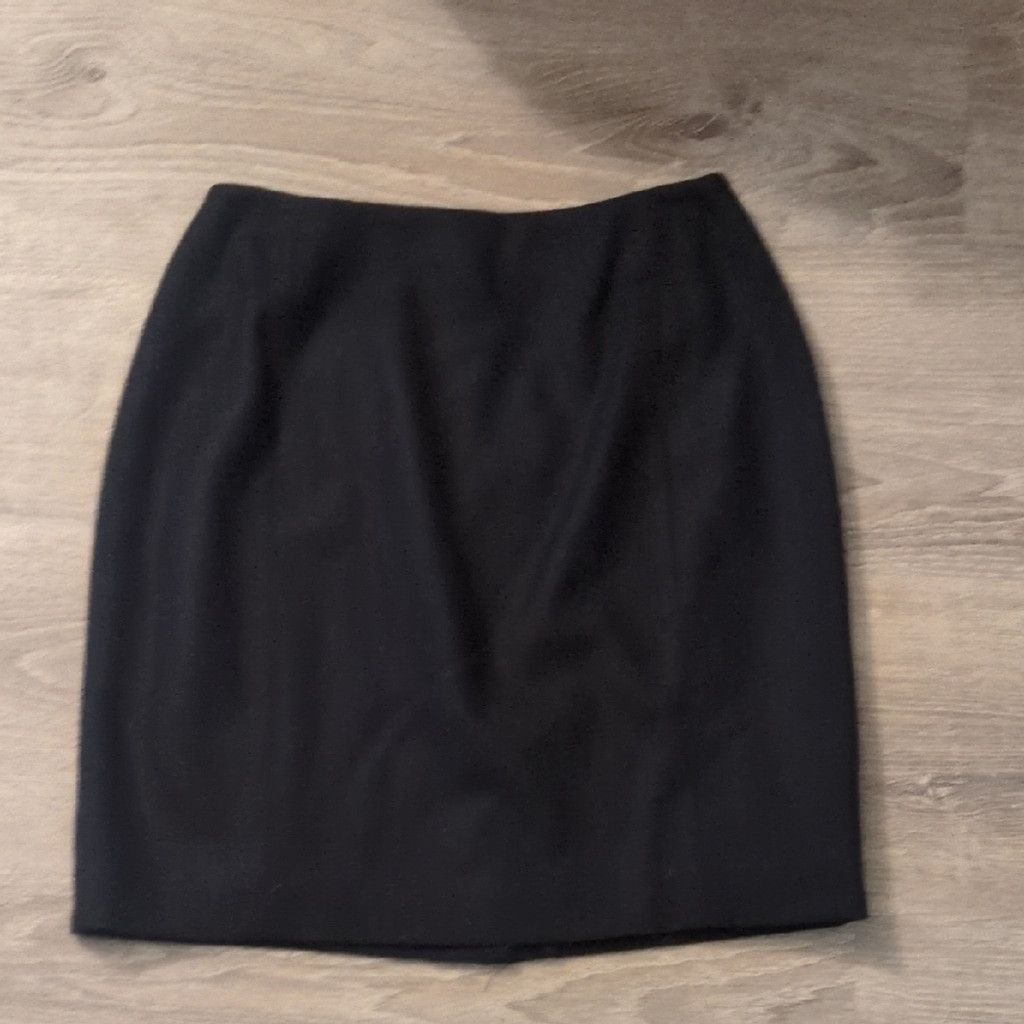 Other KGR Navy Merino Wool Pencil Skirt Size 8 Size 30" / US 8 / IT 44 - 1 Thumbnail