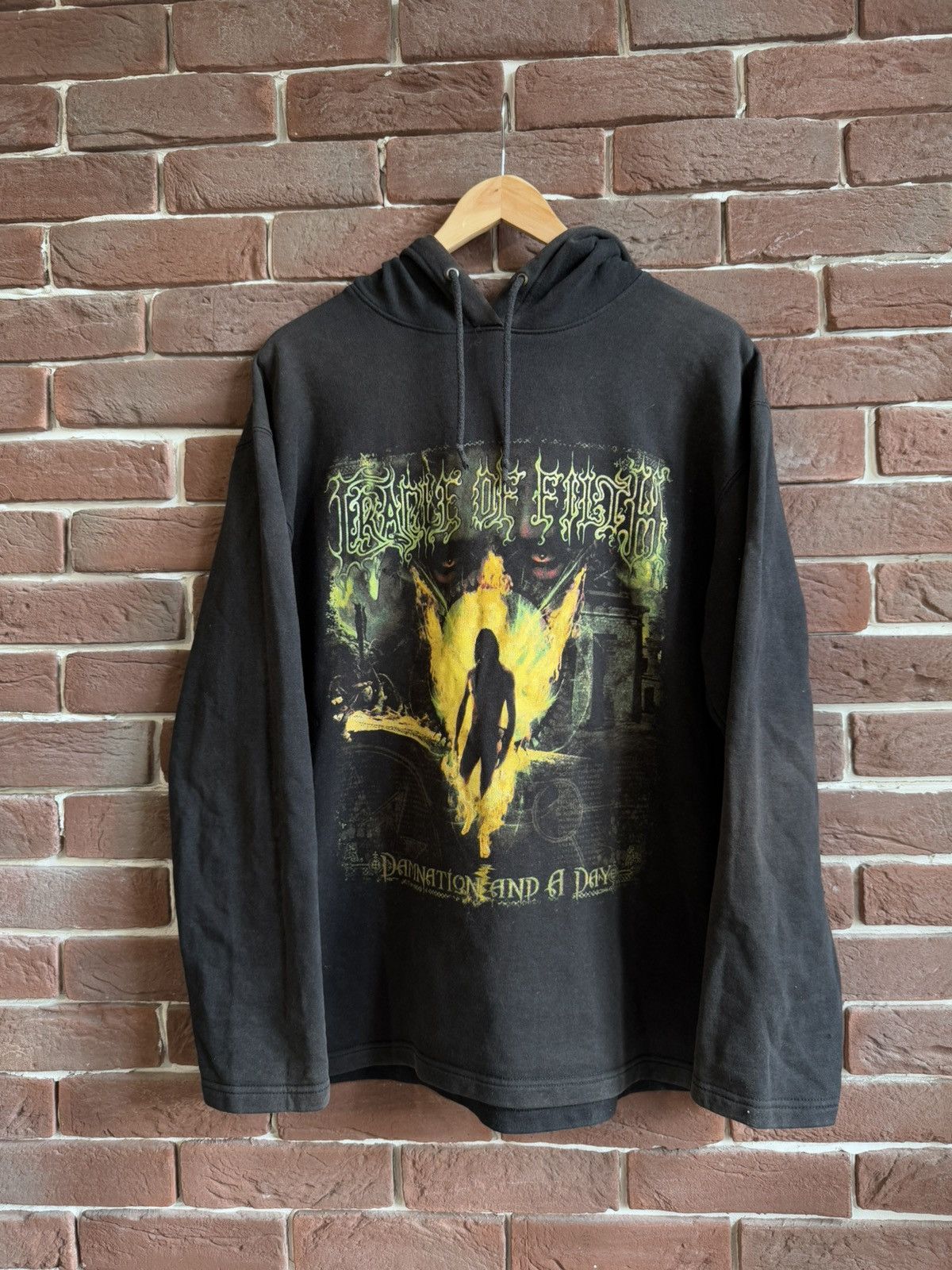 Band Tees Vintage 00s Cradle of Filth Damnatio Black Metal Band hoodie Size US L / EU 52-54 / 3 - 1 Thumbnail