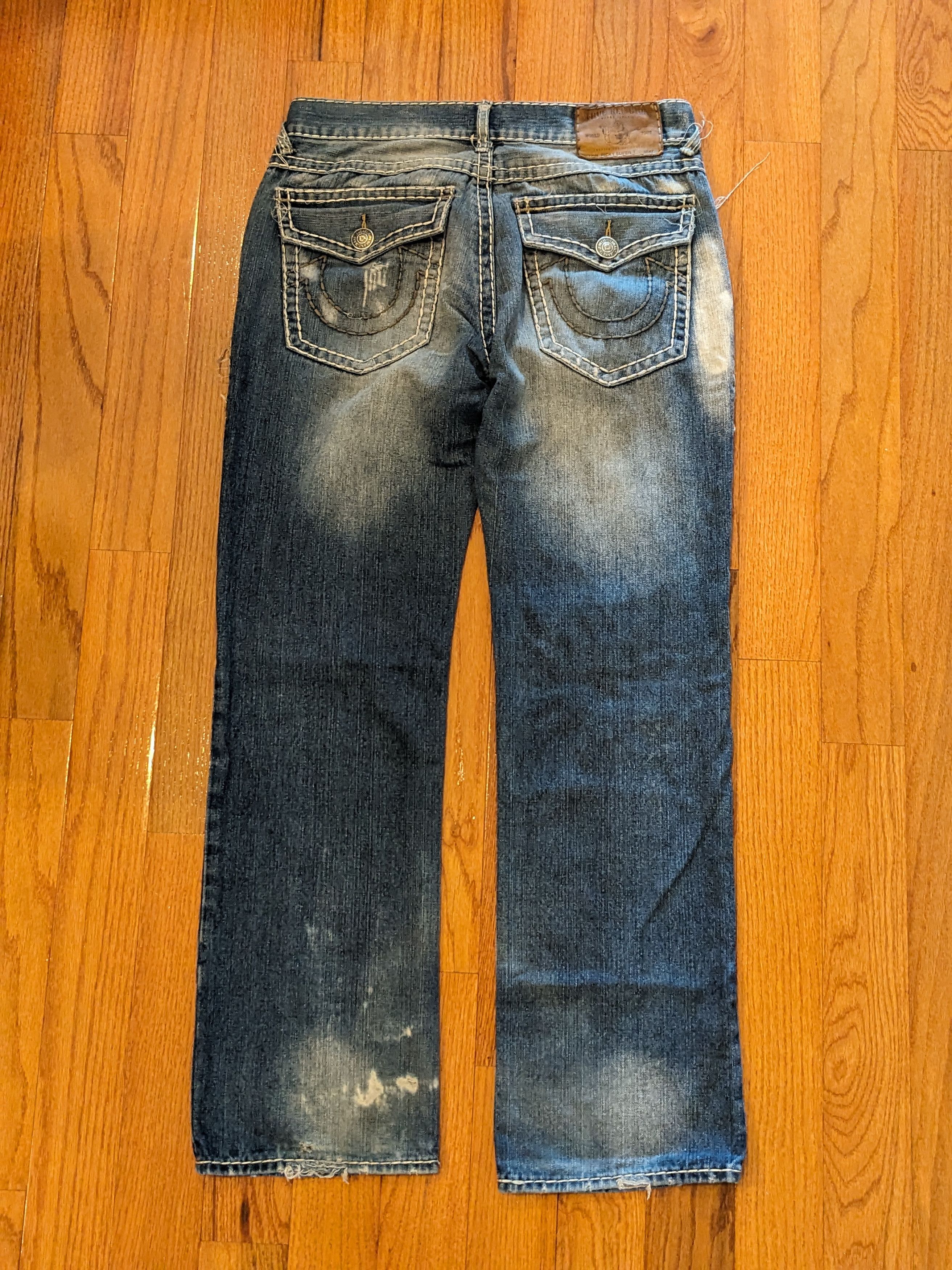 True Religion × Vintage Vintage Y2K True Religion 36x34 Ricky Super T Relaxed Denim Size US 36 / EU 52 - 1 Thumbnail