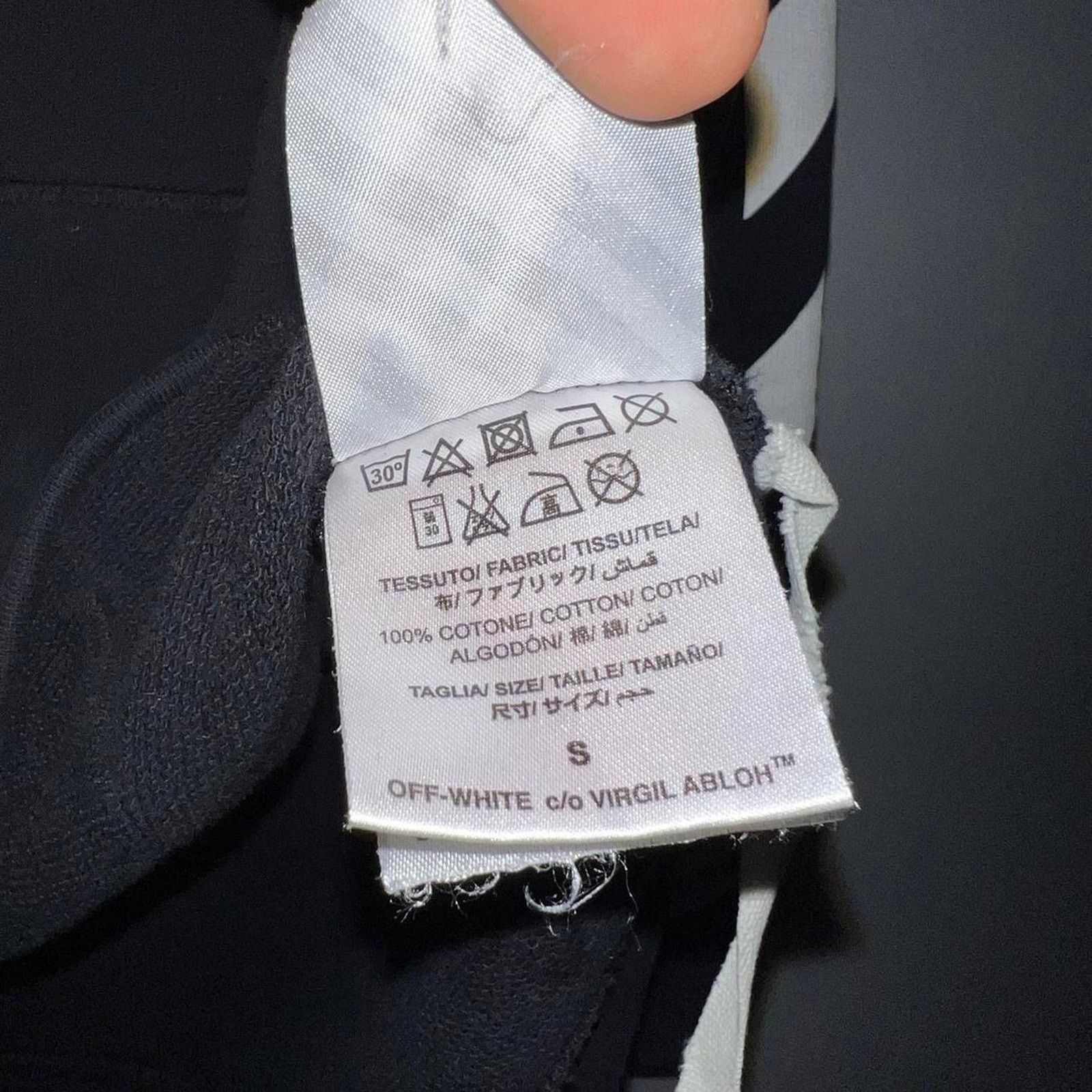 Off-White Off white seeing things hoodie 2013 Size US S / EU 44-46 / 1 - 5 Thumbnail