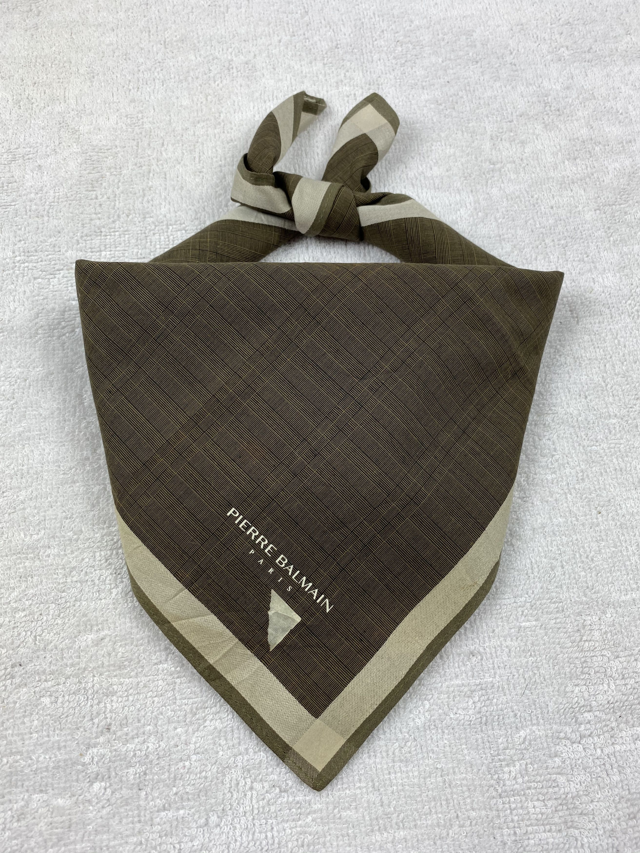 Pierre Balmain × Vintage Pierre Balmain Handkerchief / Bandana / Neckerchief Size ONE SIZE - 2 Thumbnail