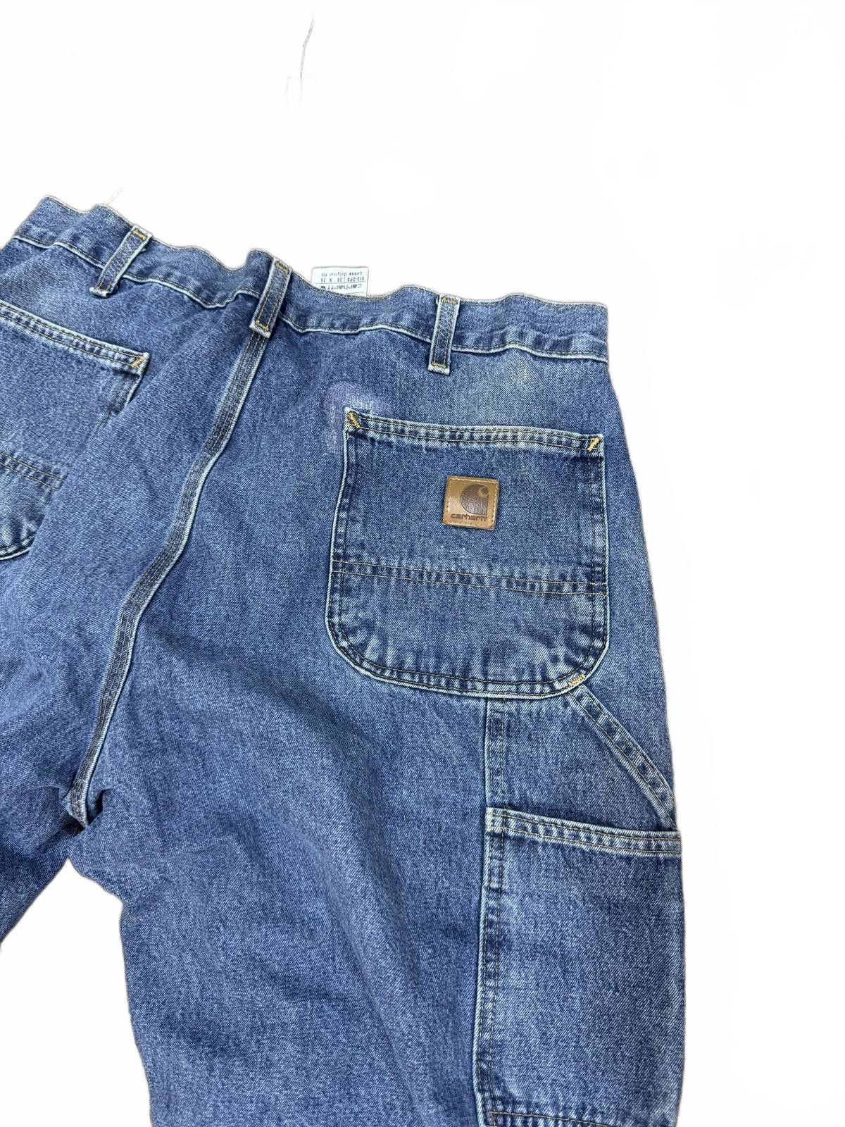 Carhartt Carhartt Men's Denim Work Pants 38X28 Size US 38 / EU 54 - 2 Thumbnail