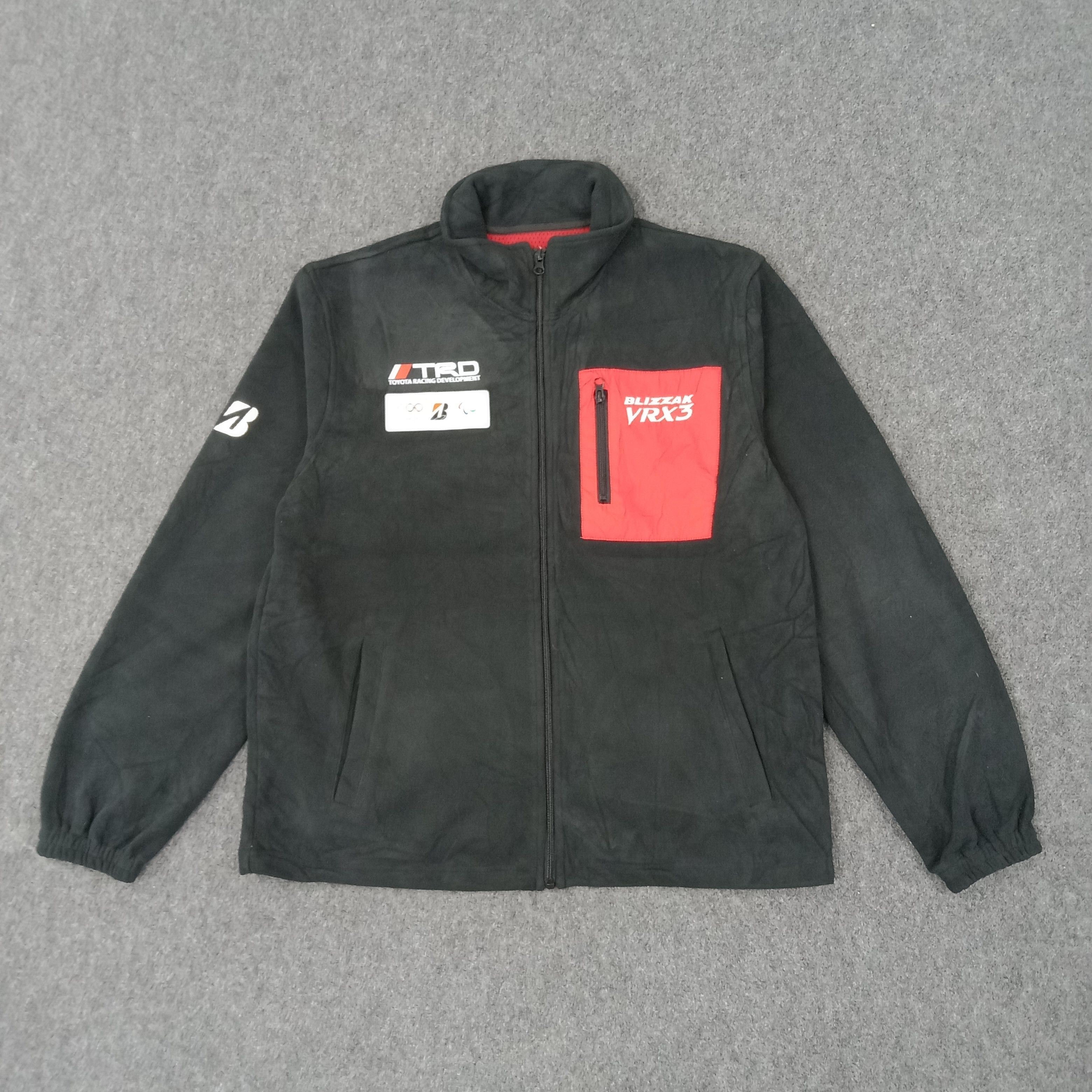 Other Bridgestone X TRD Toyota Racing Custom Fleece Jacket Size US M / EU 48-50 / 2 - 3 Thumbnail