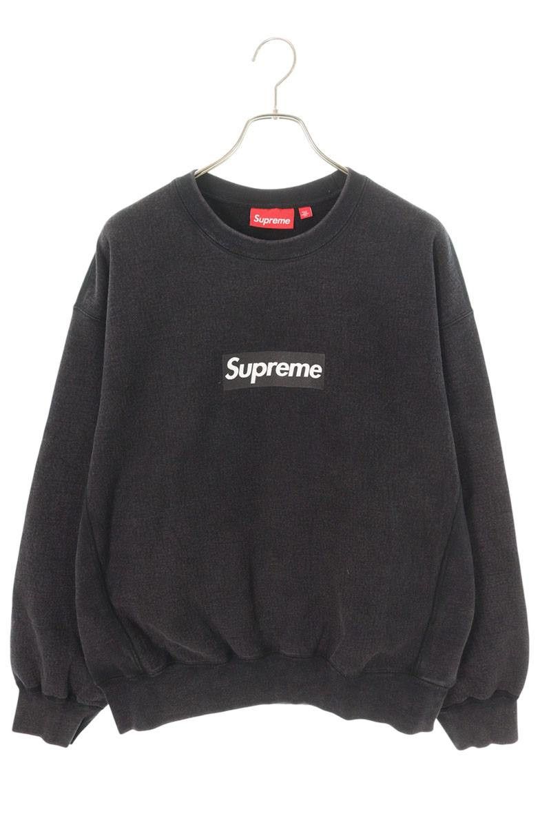 Supreme Supreme Washed Box Logo Crewneck | Grailed
