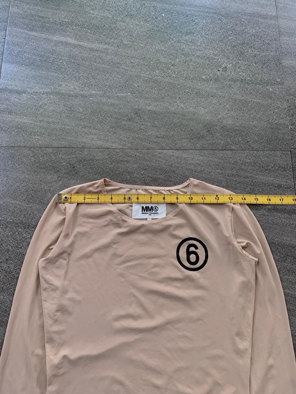 Maison Margiela FREE TAX! Ls MM6 Logo Bodysuit Size S / US 4 / IT 40 - 15 Thumbnail