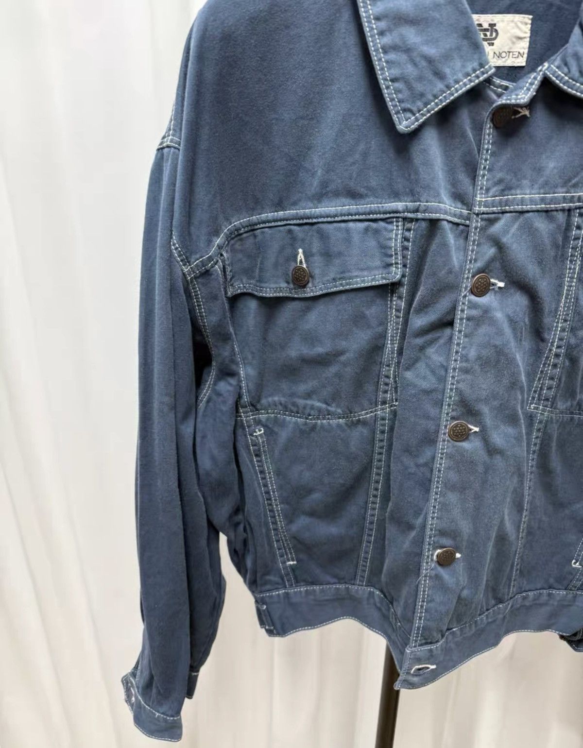 Dries Van Noten Dries Van Noten Topstitch Relaxed Canvas Jacket Size US M / EU 48-50 / 2 - 3 Thumbnail