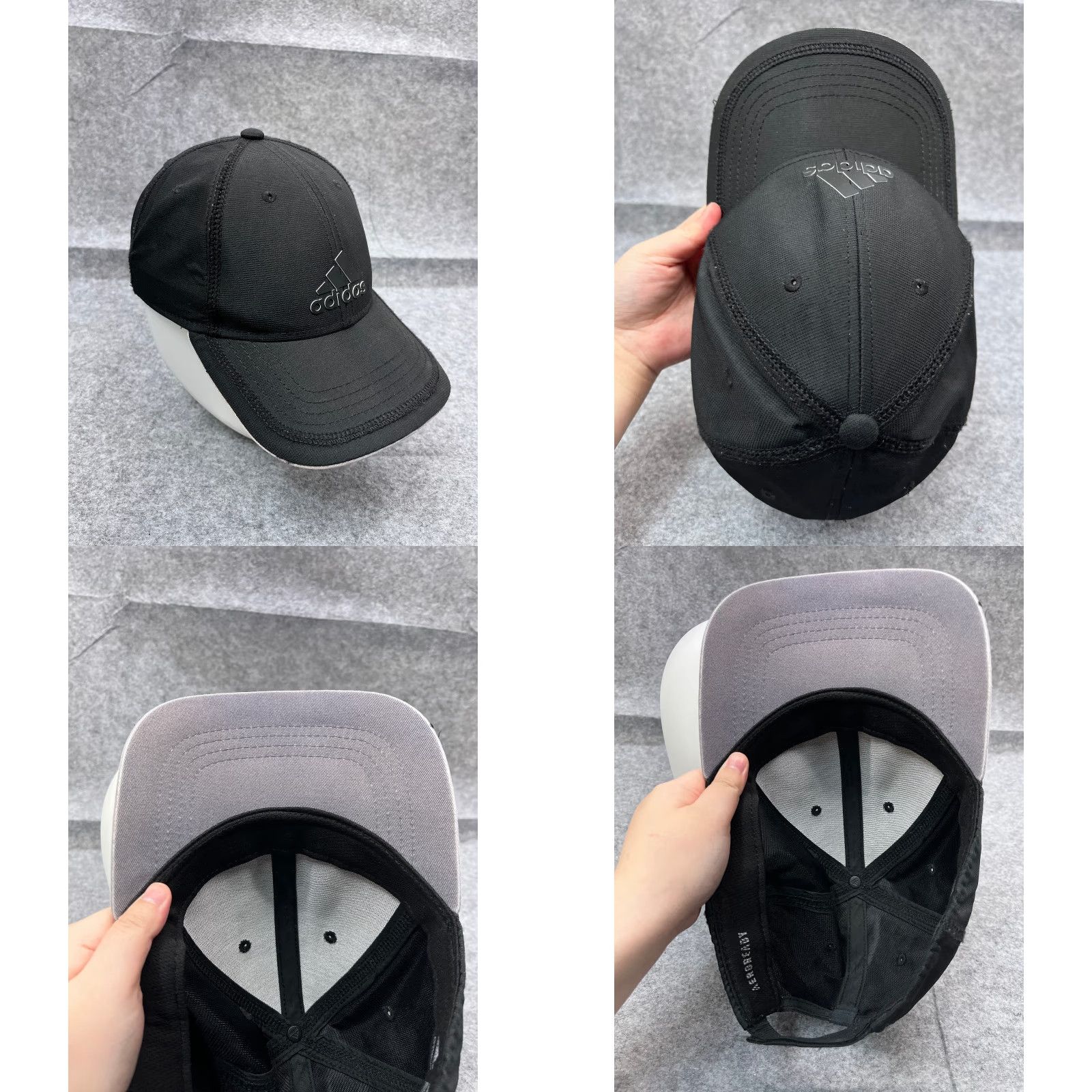 Adidas Adidas Hat Cap One Size Black Polyester Cotton Blend Aeroready Adjustable Bre breathable Lightweight Baseball Cap Unisex Adults Mens Womens Size ONE SIZE - 8 Thumbnail