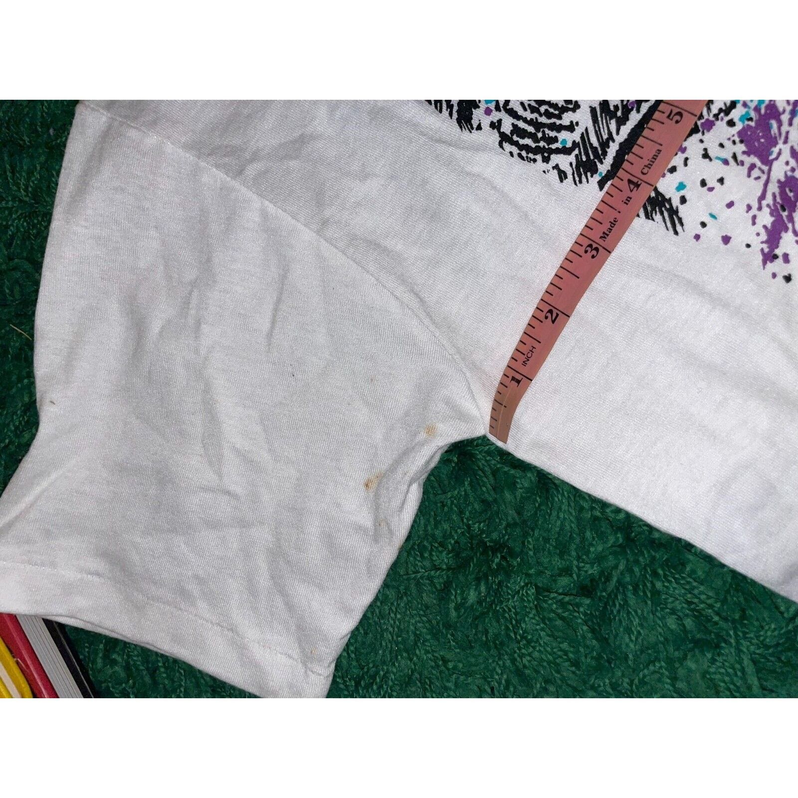 Jerzees Vintage Shark Shirt Cottonwood Cove Sharks White Tee 90s M Size US M / EU 48-50 / 2 - 13 Thumbnail