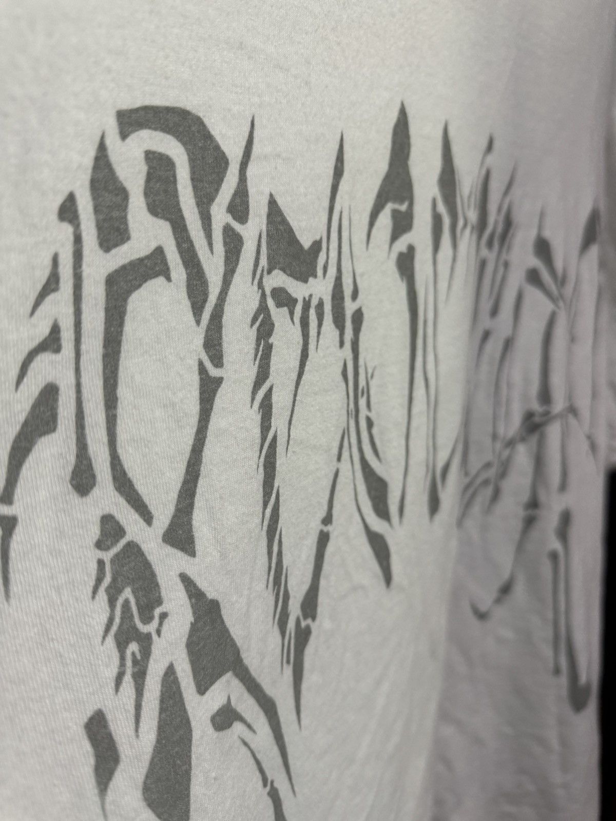 Revenge Revenge Bones Reflective Tee White L Size US L / EU 52-54 / 3 - 6 Thumbnail