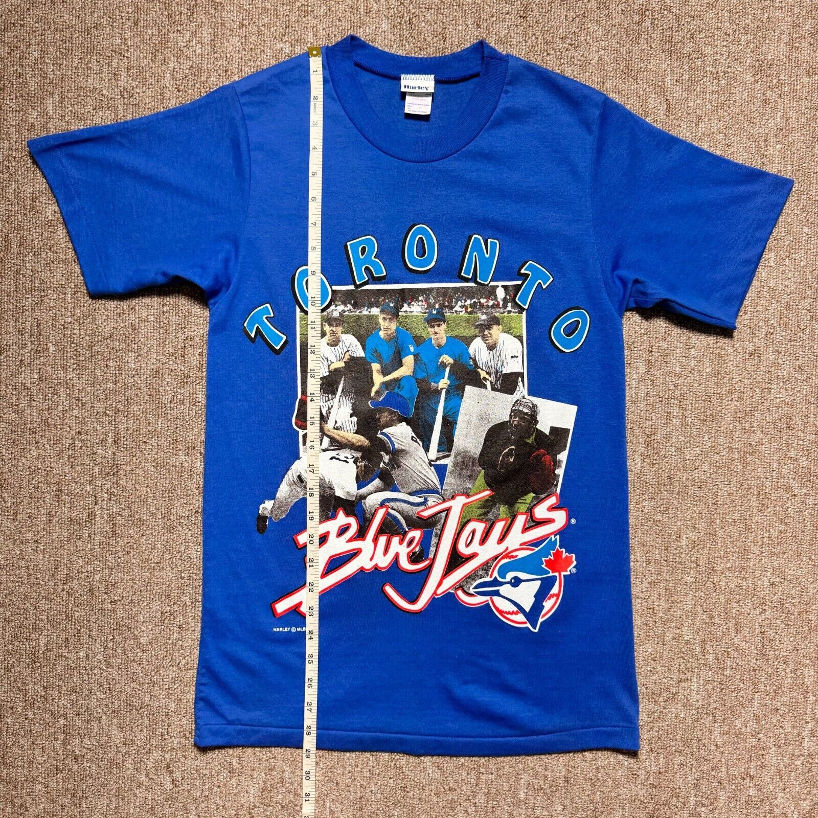 MLB × Vintage Vintage 1992 Toronto Blue Jays Tee Harley Single Stitch Size US S / EU 44-46 / 1 - 9 Thumbnail