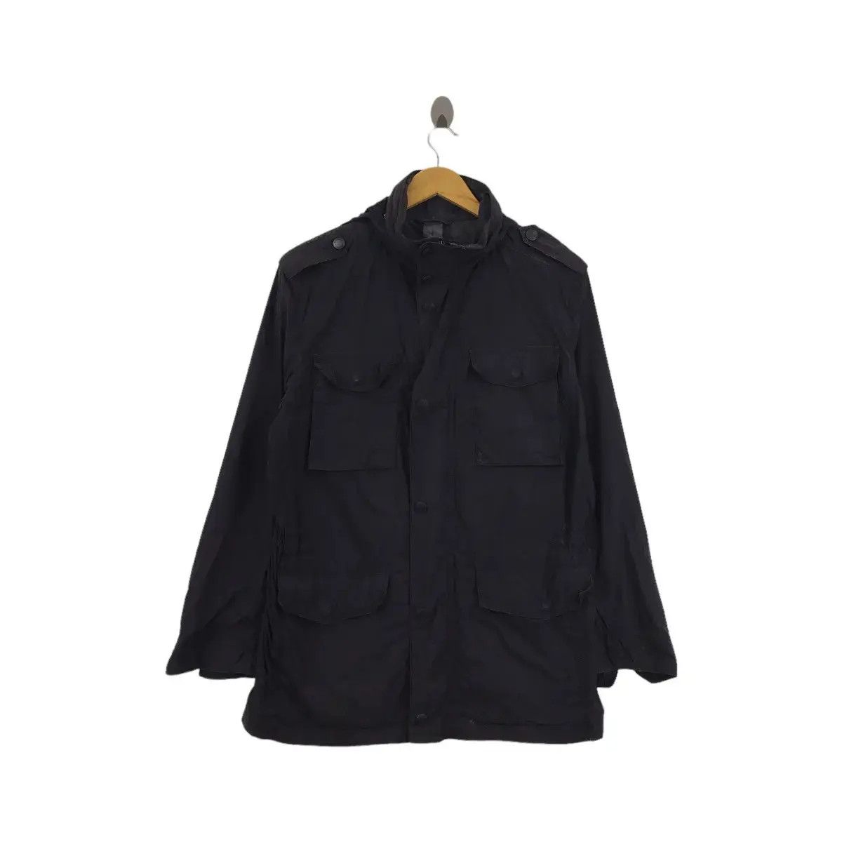 Burberry Vintage BURBERRY LONDON Technical Nova Checks Parka Jacket Size US L / EU 52-54 / 3 - 1 Thumbnail