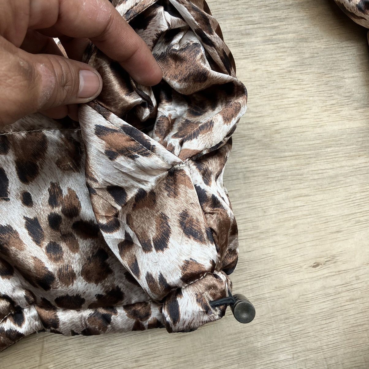Designer SKI BOMBER FUR REVERSIBLE LEOPARD JACKET Size M / US 6-8 / IT 42-44 - 3 Thumbnail