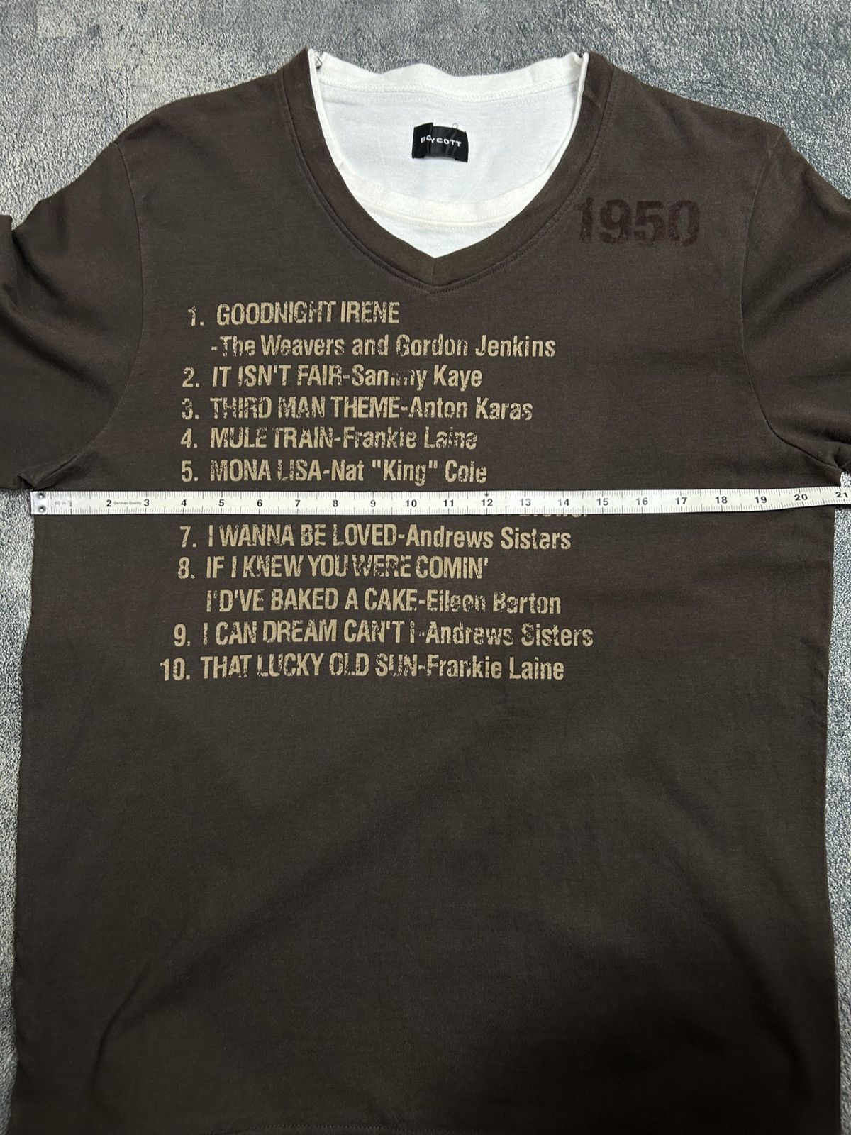 Boycott vintage Boycott Longsleeve shirt Size US L / EU 52-54 / 3 - 8 Thumbnail