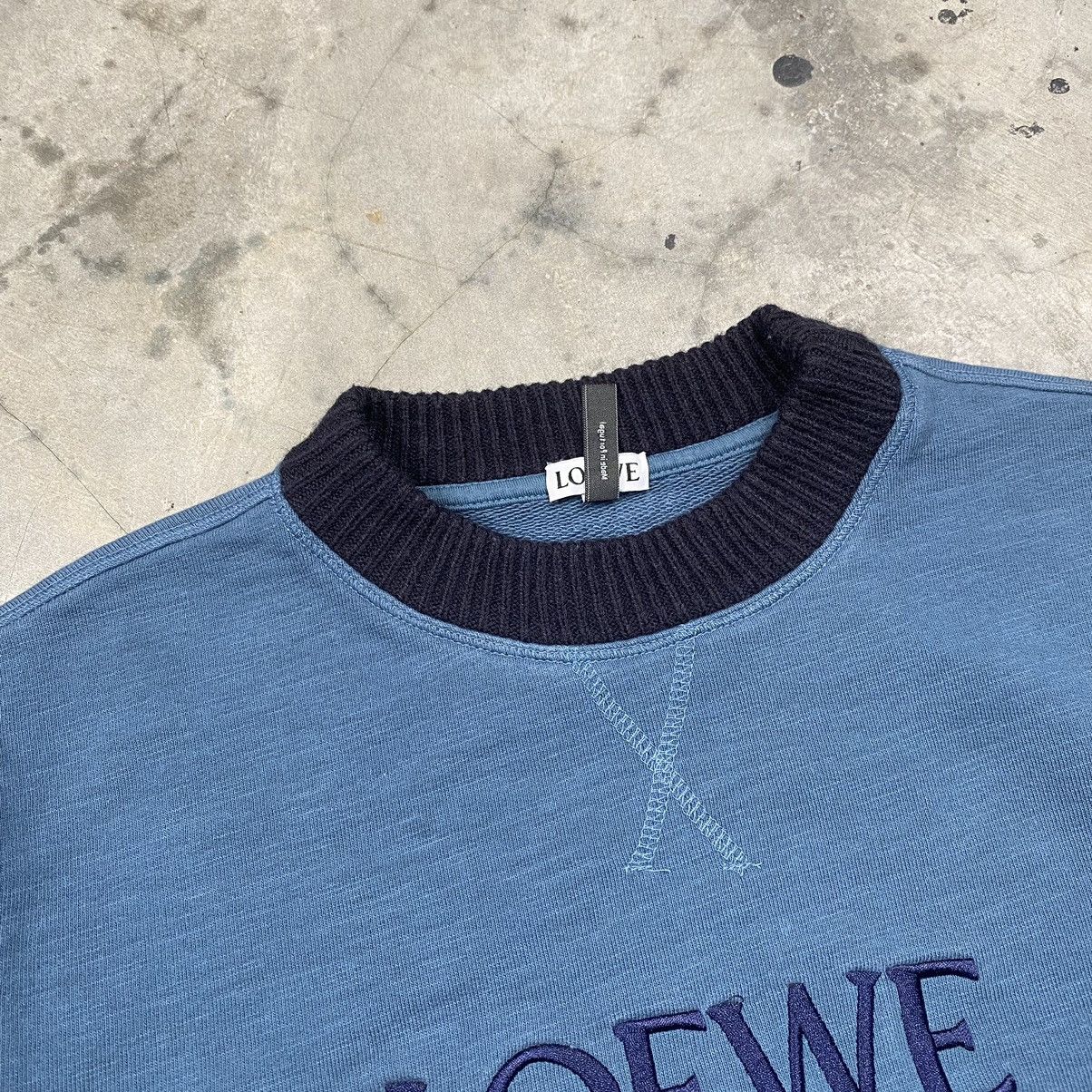Loewe Loewe S.A Anagram Cropped Crewneck Size S / US 4 / IT 40 - 5 Thumbnail