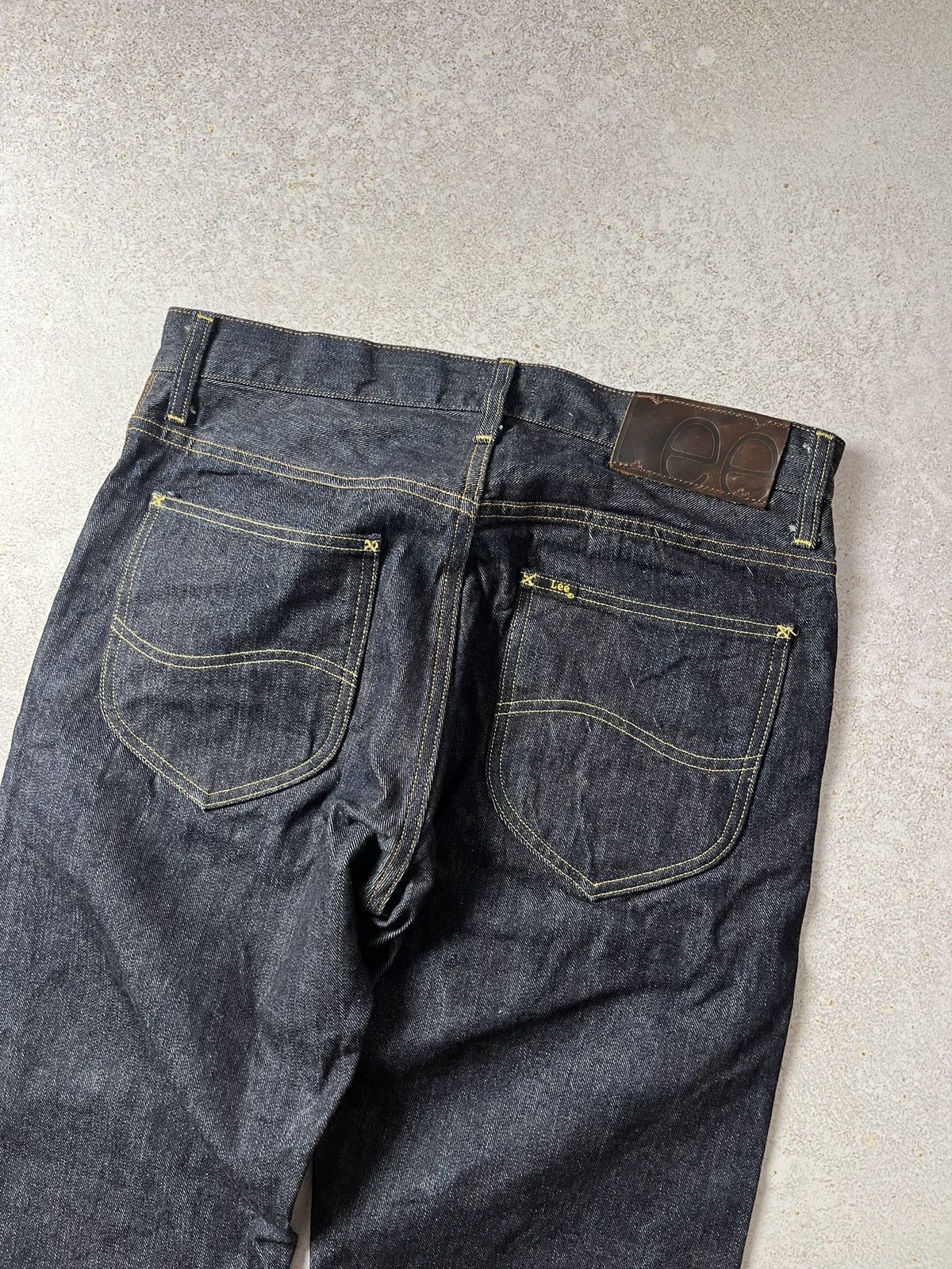 Lee DDP Lee Jeans 32x32 Mens 101Z Raw Selvedge Denim Jeans Size US 32 / EU 48 - 6 Thumbnail