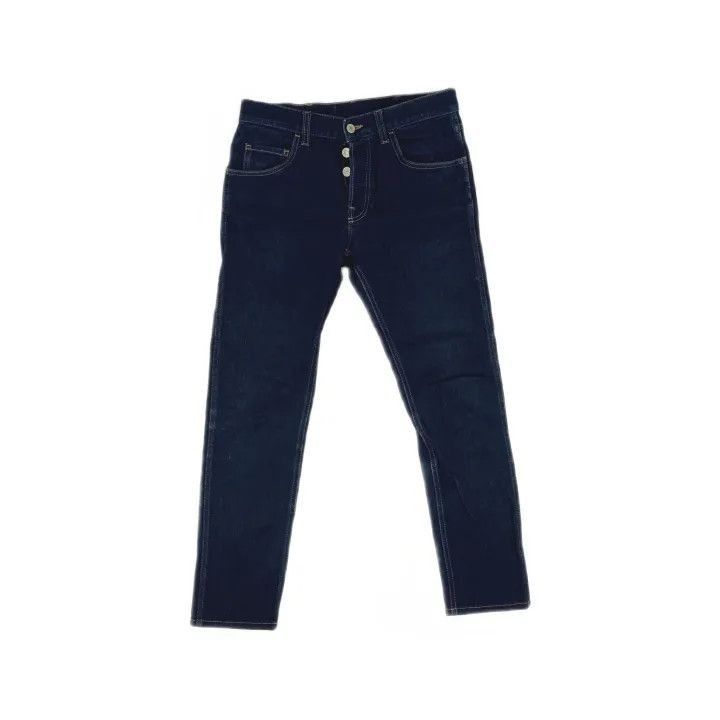 Gucci Gucci Gucci Blue Tiger Print Straight Leg Jeans -2506 Size US 30 / EU 46 - 2 Thumbnail