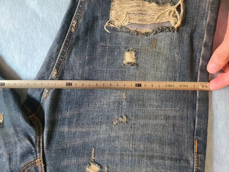 Raf Simons Raf Simons Distressed Denim Jeans Size 28- DMC. Size US 28 / EU 44 - 5 Thumbnail