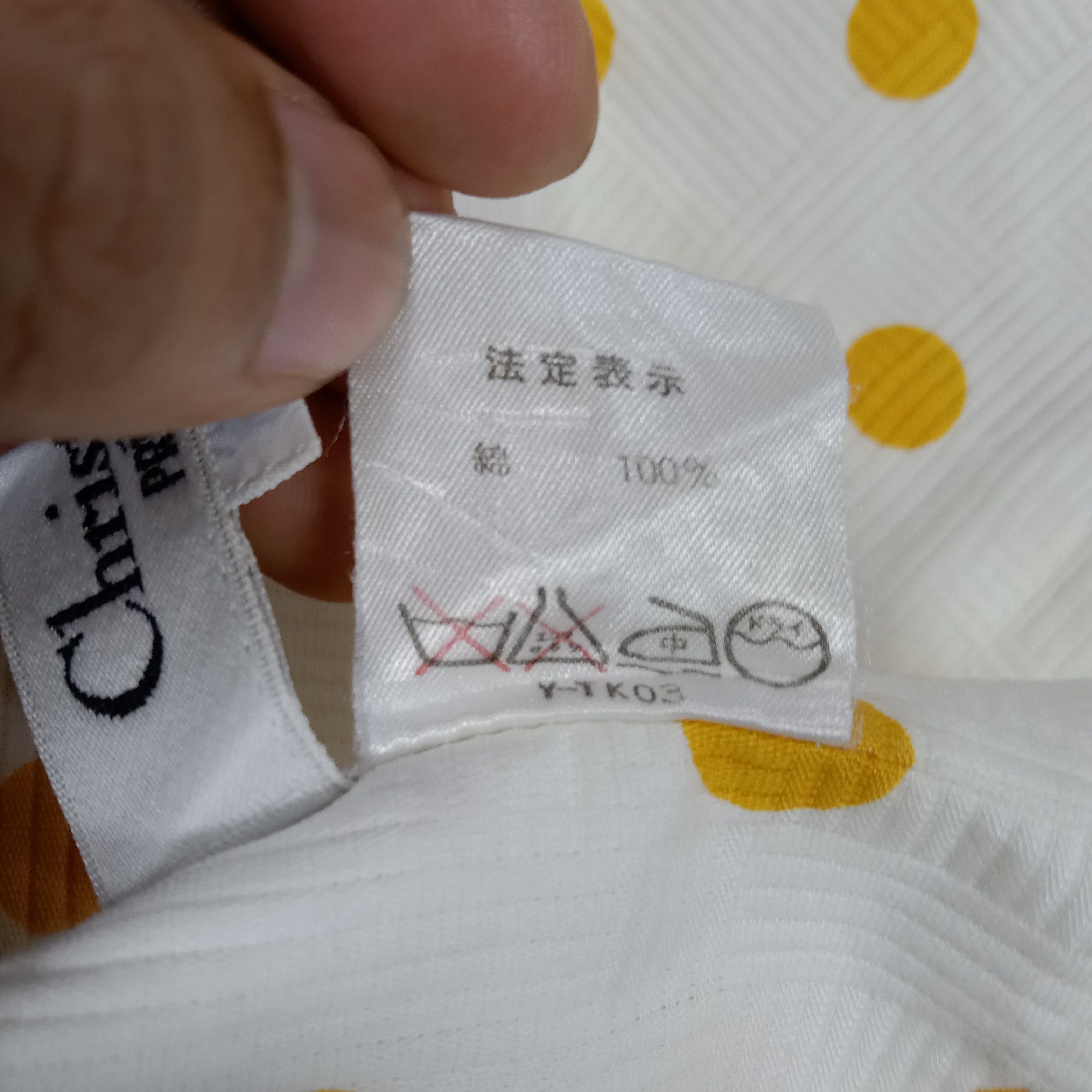 Christian Dior Monsieur × Vintage Christian Dior Italian Brand Shirt Button Up Size S / US 4 / IT 40 - 8 Thumbnail