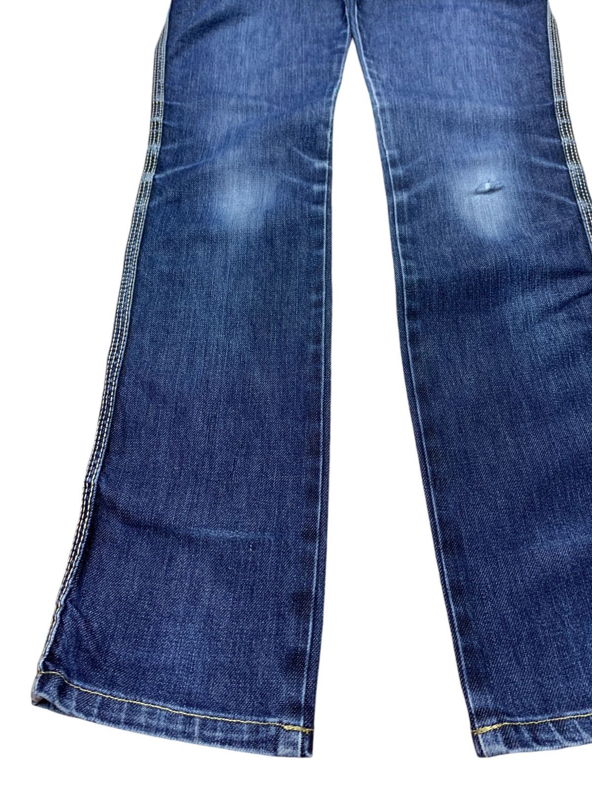 Hysteric Glamour Vintage Japanese Hysteric Glamour Blue Wash Slim Fit Jeans Size 29" - 6 Thumbnail