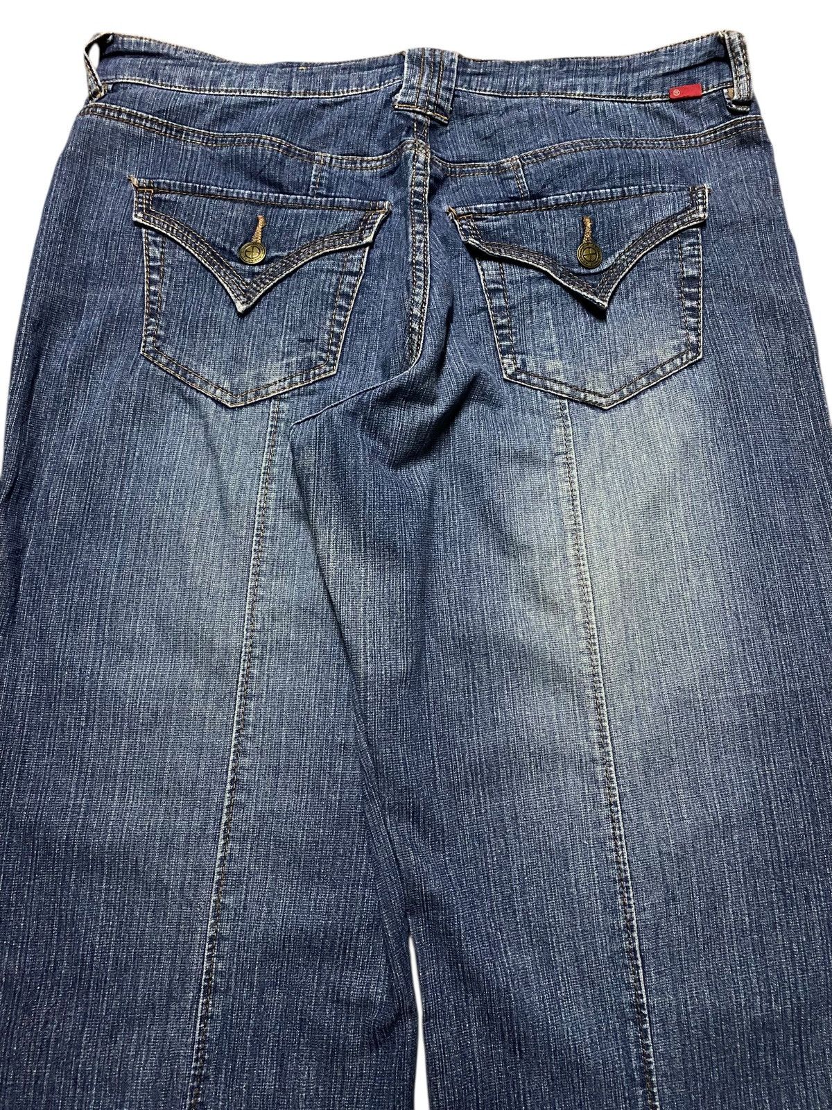 Japanese Brand Japanese Brand Advantage Blue Wash Baggy Jeans Size US 33 - 4 Thumbnail