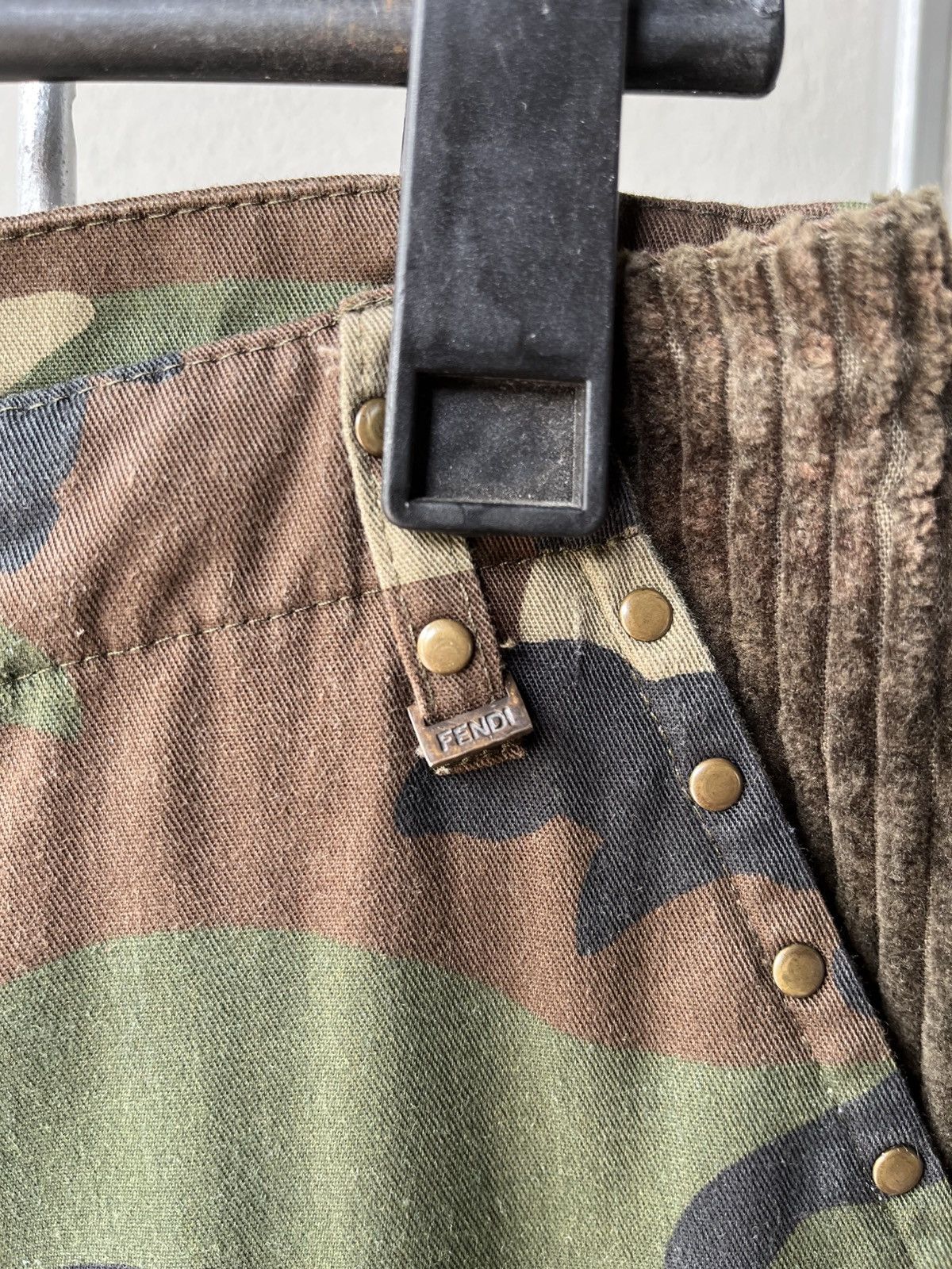 Fendi Fendi Y2K military army low rise pants Size 30" / US 8 / IT 44 - 11 Thumbnail