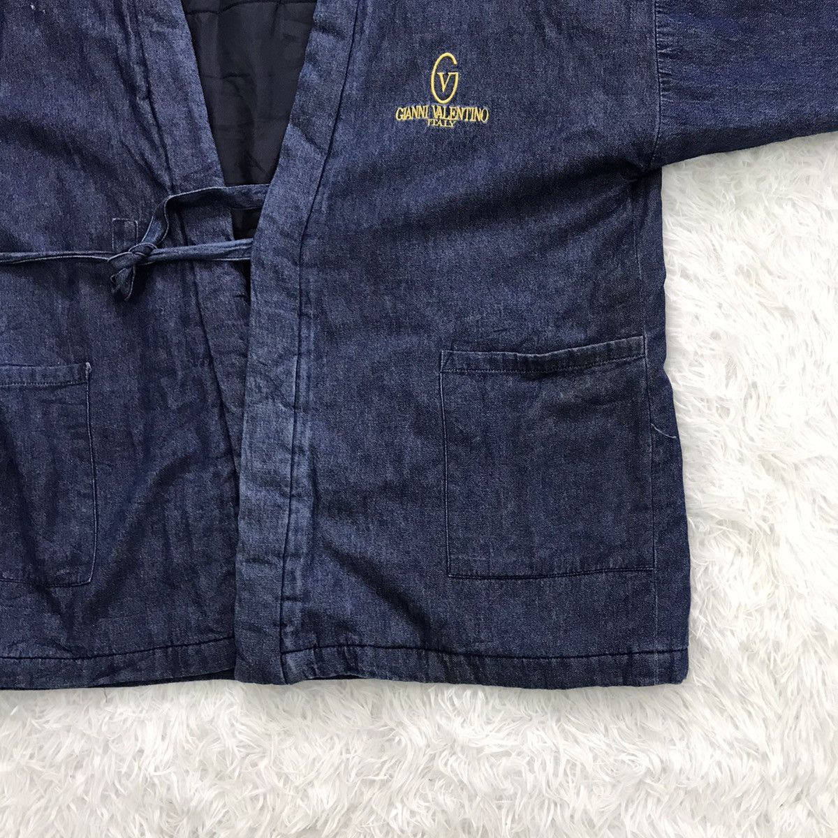 Japanese Brand Gianni valentino kimono jacket Size US L / EU 52-54 / 3 - 11 Thumbnail