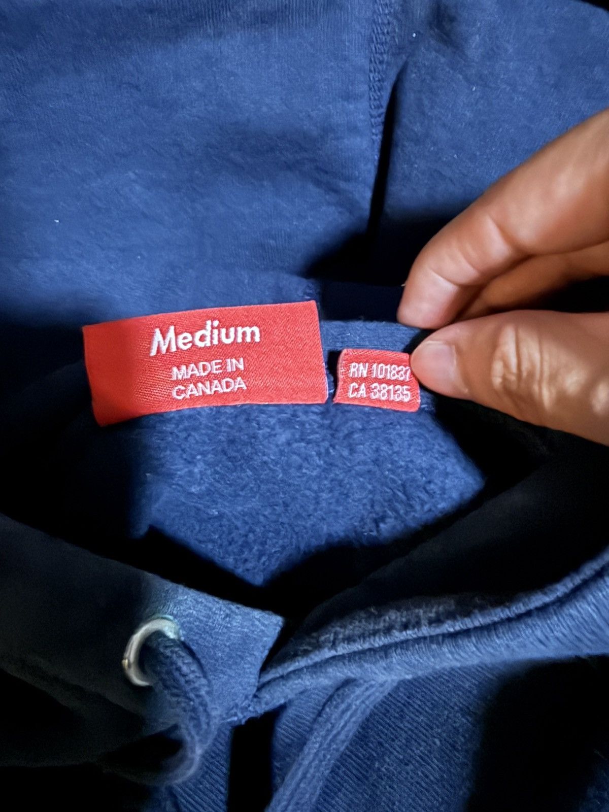 Supreme × Vintage Supreme Script Hoodie Size US M / EU 48-50 / 2 - 4 Thumbnail