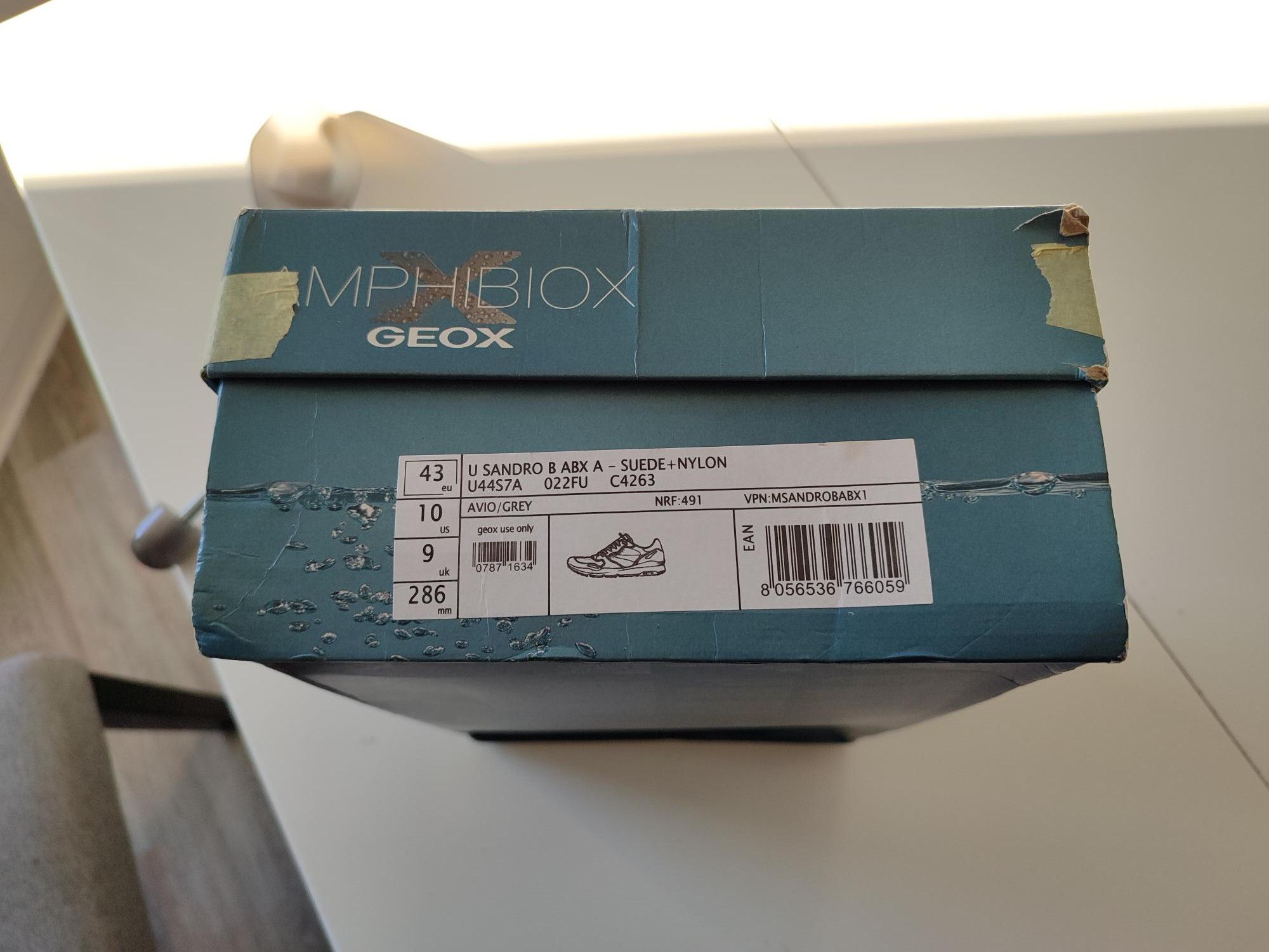 Geox BASKETS GEOX RESPIRA SANDRO Size US 10 / EU 43 - 16 Thumbnail