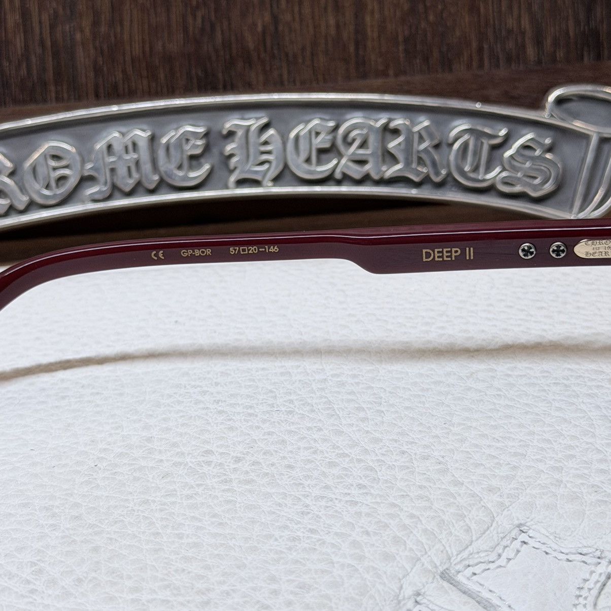 Chrome Hearts Chrome Hearts DEEP II Sunglasses Size ONE SIZE - 9 Thumbnail
