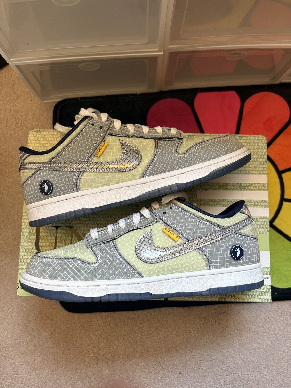 Size 8.5 - Nike Dunk Low‎ x Union LA Passport Pack - Argon Union LA x Nike Dunk Low Passport Pack - Argon – 39castlesstl main image 2