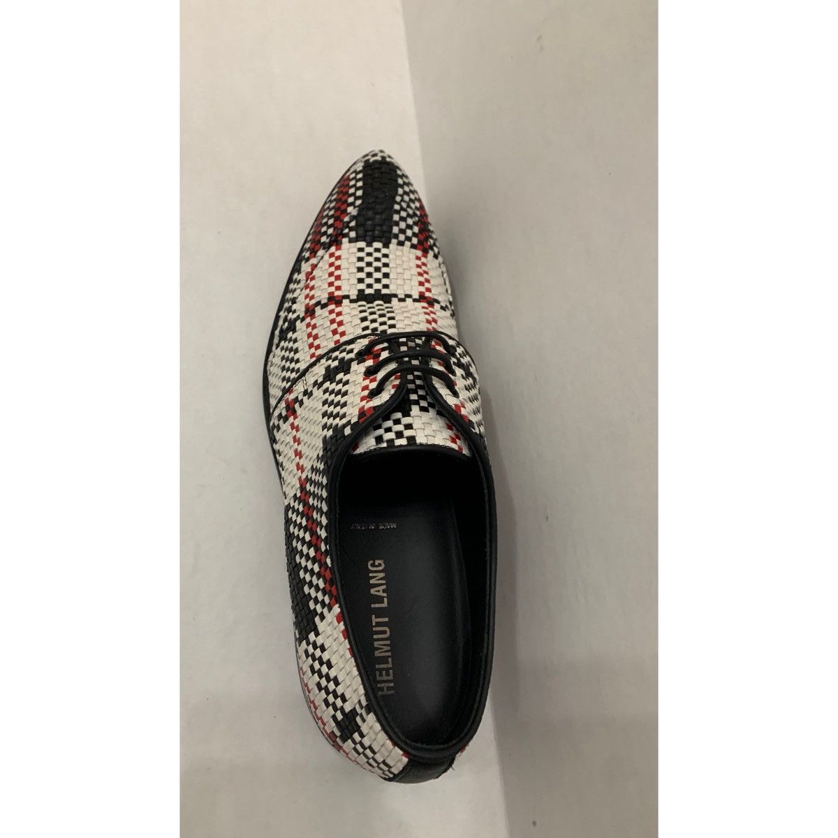 Helmut Lang HELMUT LANG WOVEN OXFORD LEATHER SHOES Size US 10 / EU 43 - 7 Thumbnail
