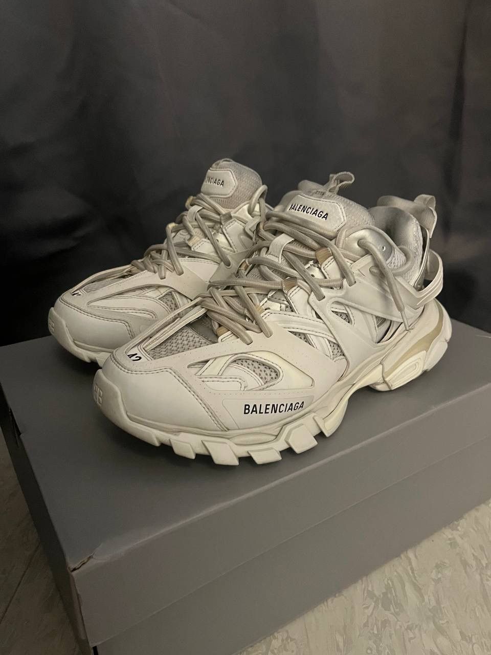 Balenciaga Balenciaga Track white Size US 9 / EU 42 - 1 Thumbnail