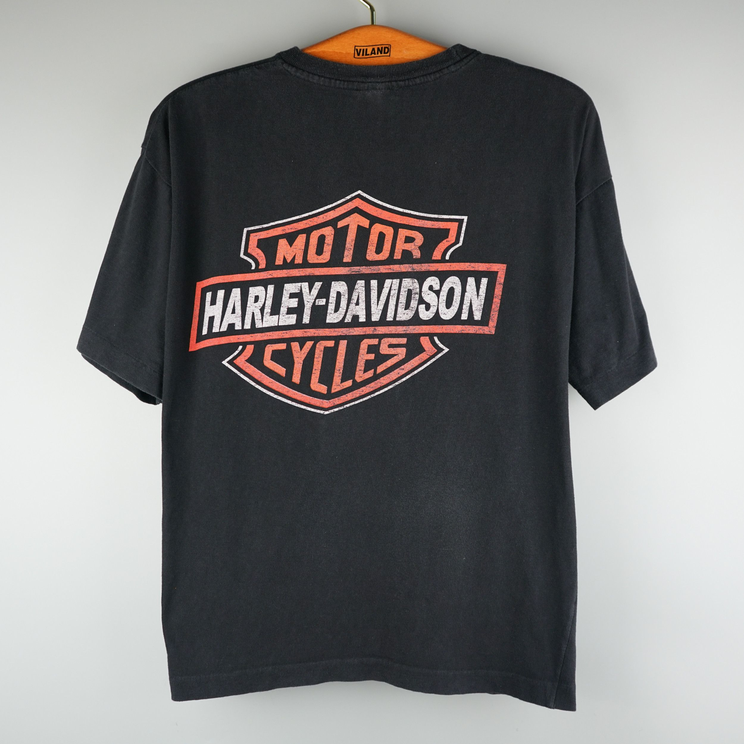 Harley Davidson × Vintage Vintage 1990s Harley-Davidson HAWG T-Shirt Size US M / EU 48-50 / 2 - 5 Thumbnail