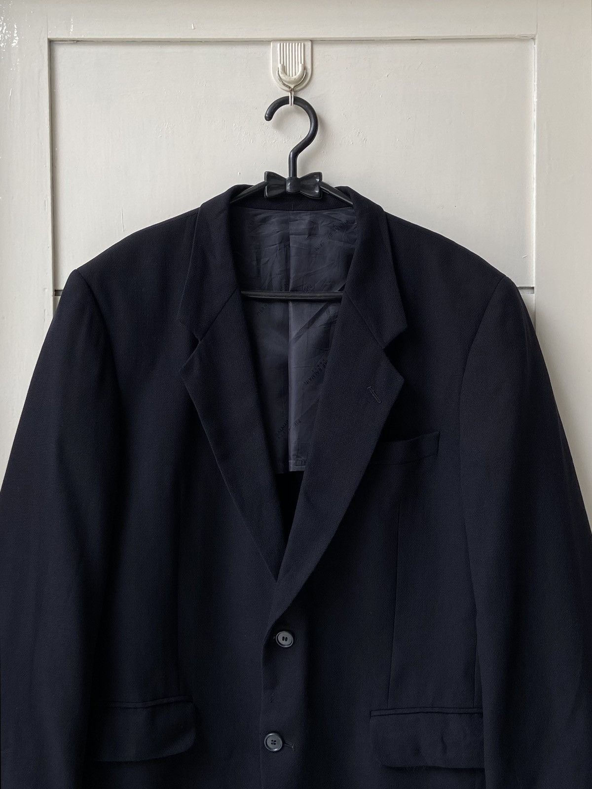 Pierre Balmain PIERRE BALMAIN Paris Navy Suit Size 54L - 2 Thumbnail