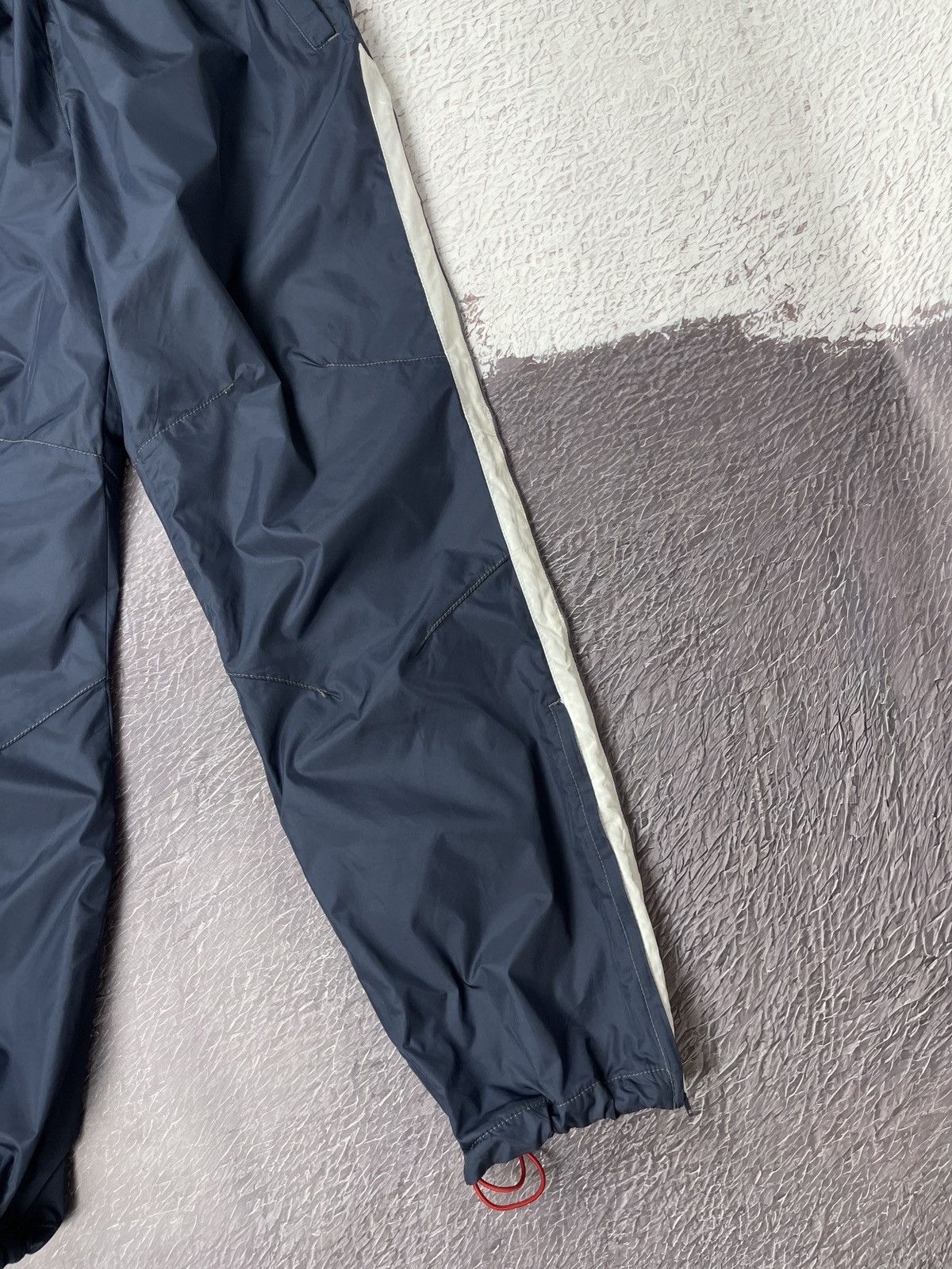 Reebok Reebok DMX vintage nylon drill baggy fit track pants navy Size US 34 / EU 50 - 6 Thumbnail