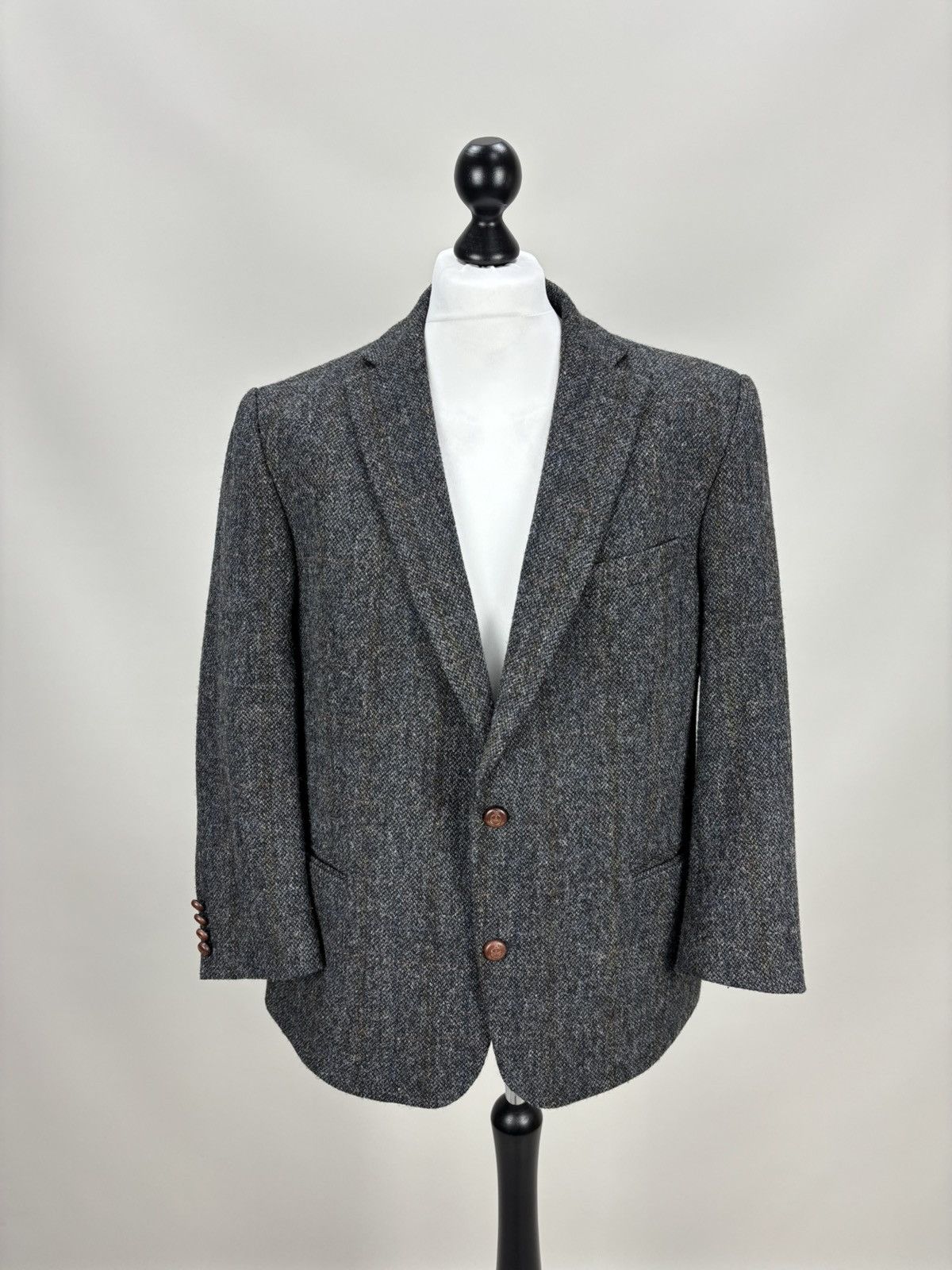 Harris Tweed Mens blazer Harris Tweed Size 44S Color Gray Size 44S - 1 Thumbnail