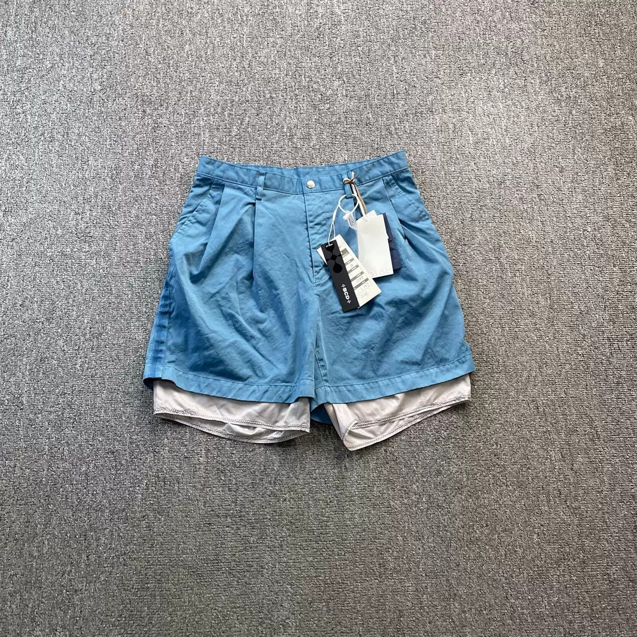Kolor Kolor Blue Shorts Size 1 Size US 32 / EU 48 - 1 Thumbnail