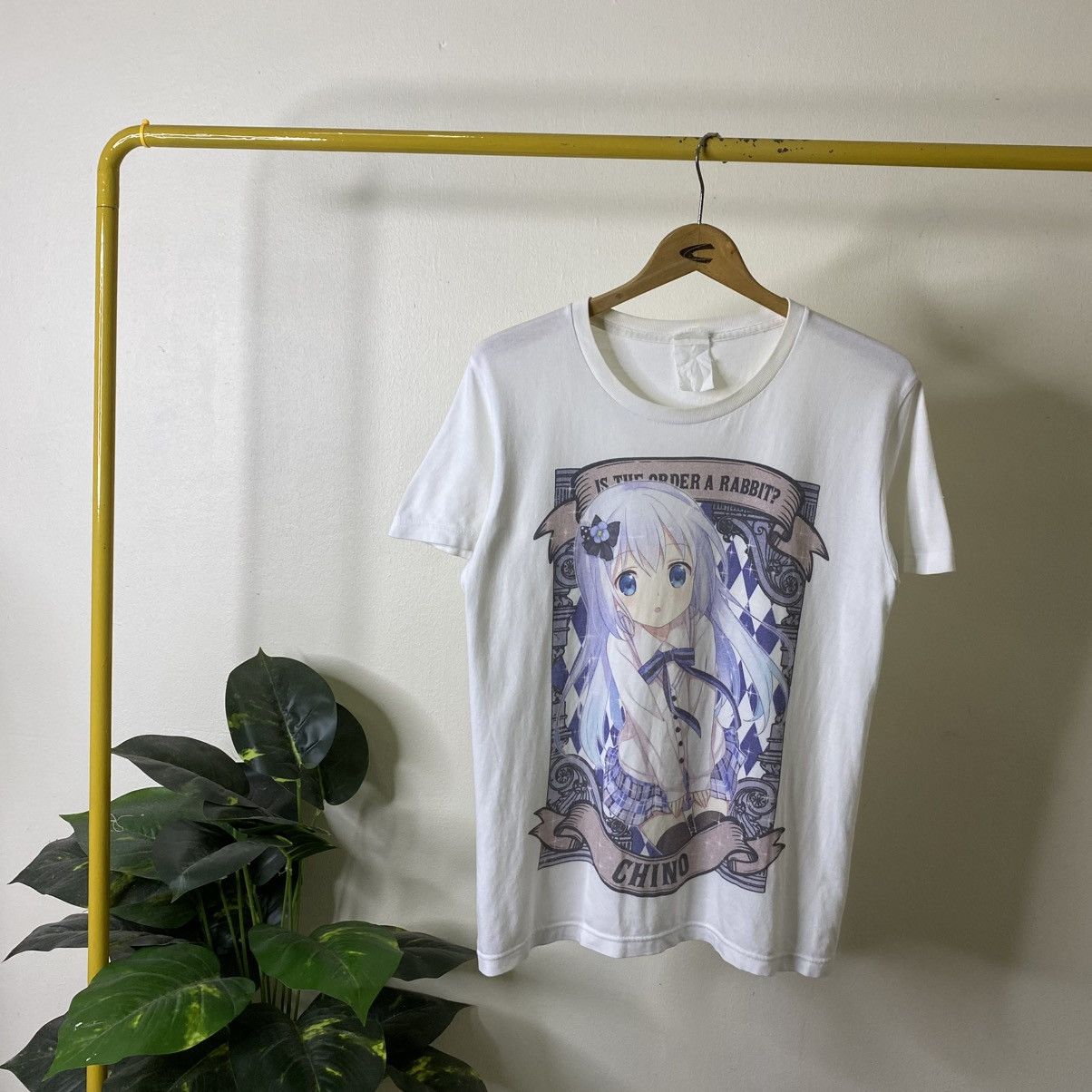 Anime Gochumon wa Usagi Desu ka? Chino Fullprint Anime T-shirt Size US M / EU 48-50 / 2 - 1 Thumbnail