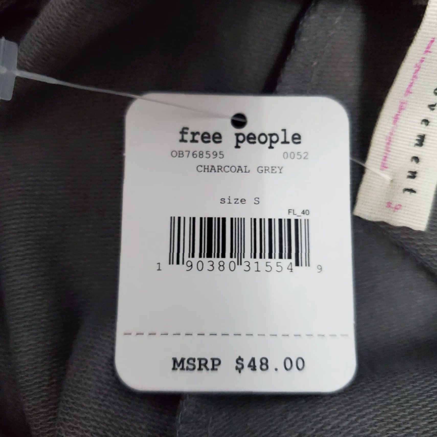Free People Free People FP Movement Joggers Women S Charcoal Gray Sunny Skinny Sweatpants Athleisure Size 28" / US 6 / IT 42 - 4 Thumbnail